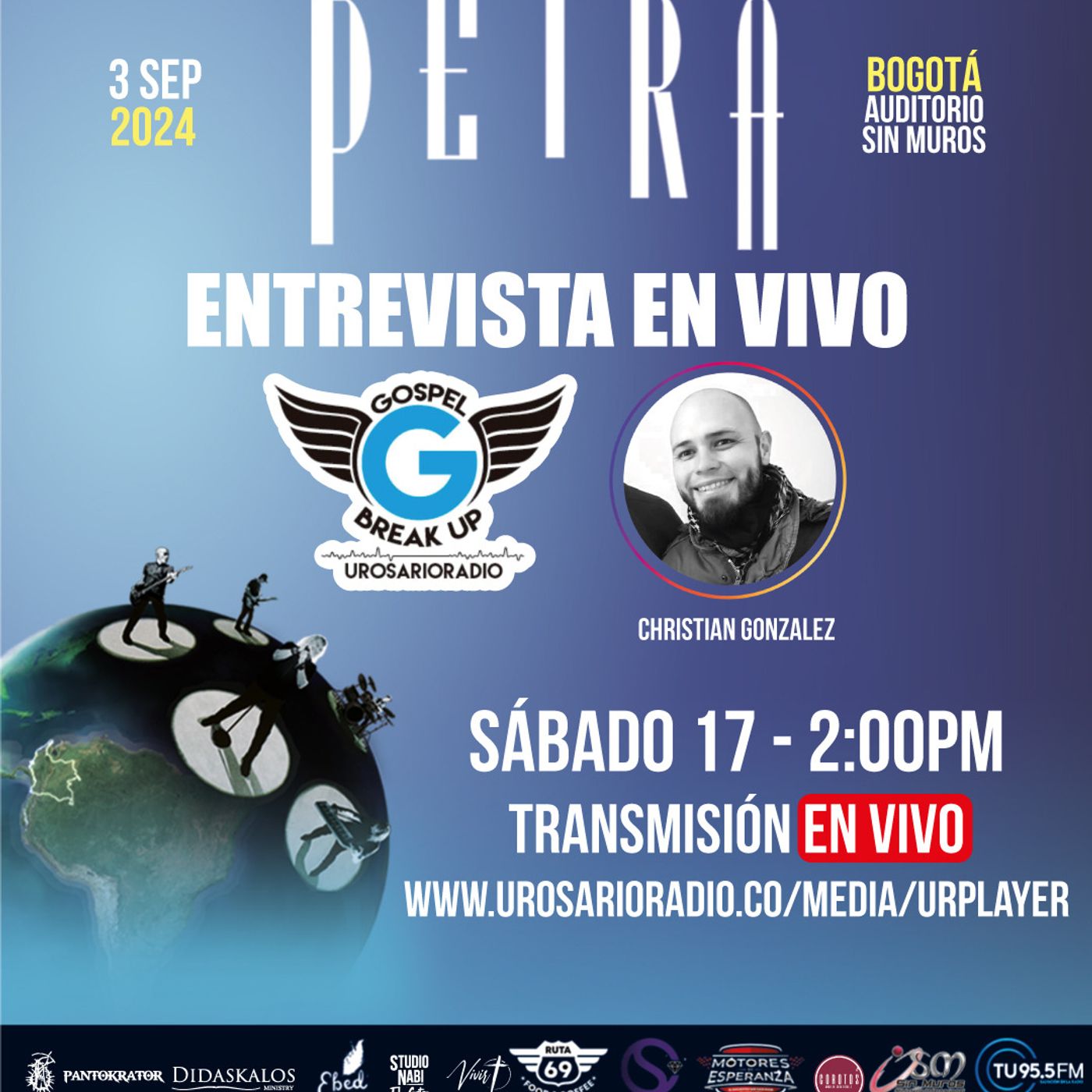 50 años de Rock - Petra en Colombia