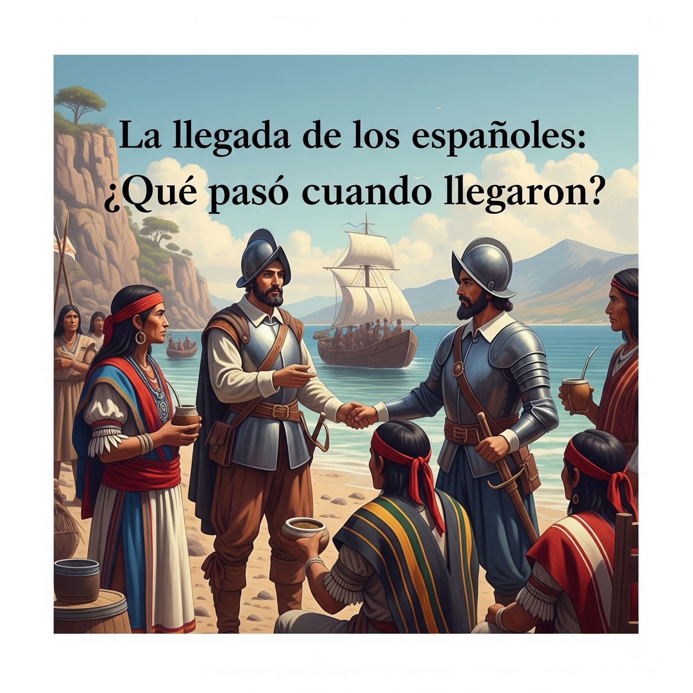 3 - La llegada de los españoles ¿qué pasó cuando llegaron? 🧉 3 - La llegada de los españoles ¿qué pasó cuando llegaron? 🧉