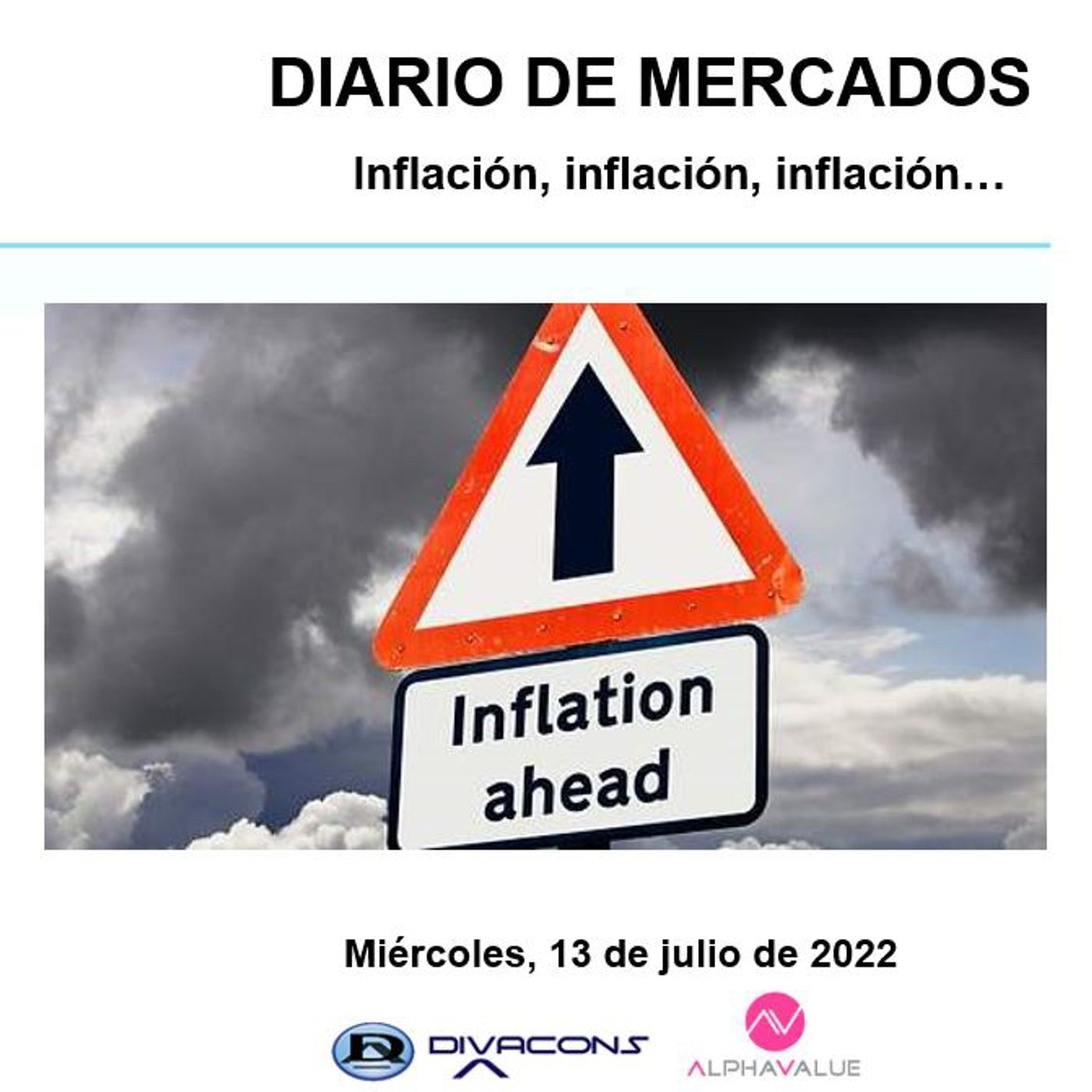 PODCAST en abierto DIARIO DE MERCADOS Miércoles 13 Julio episode artwork