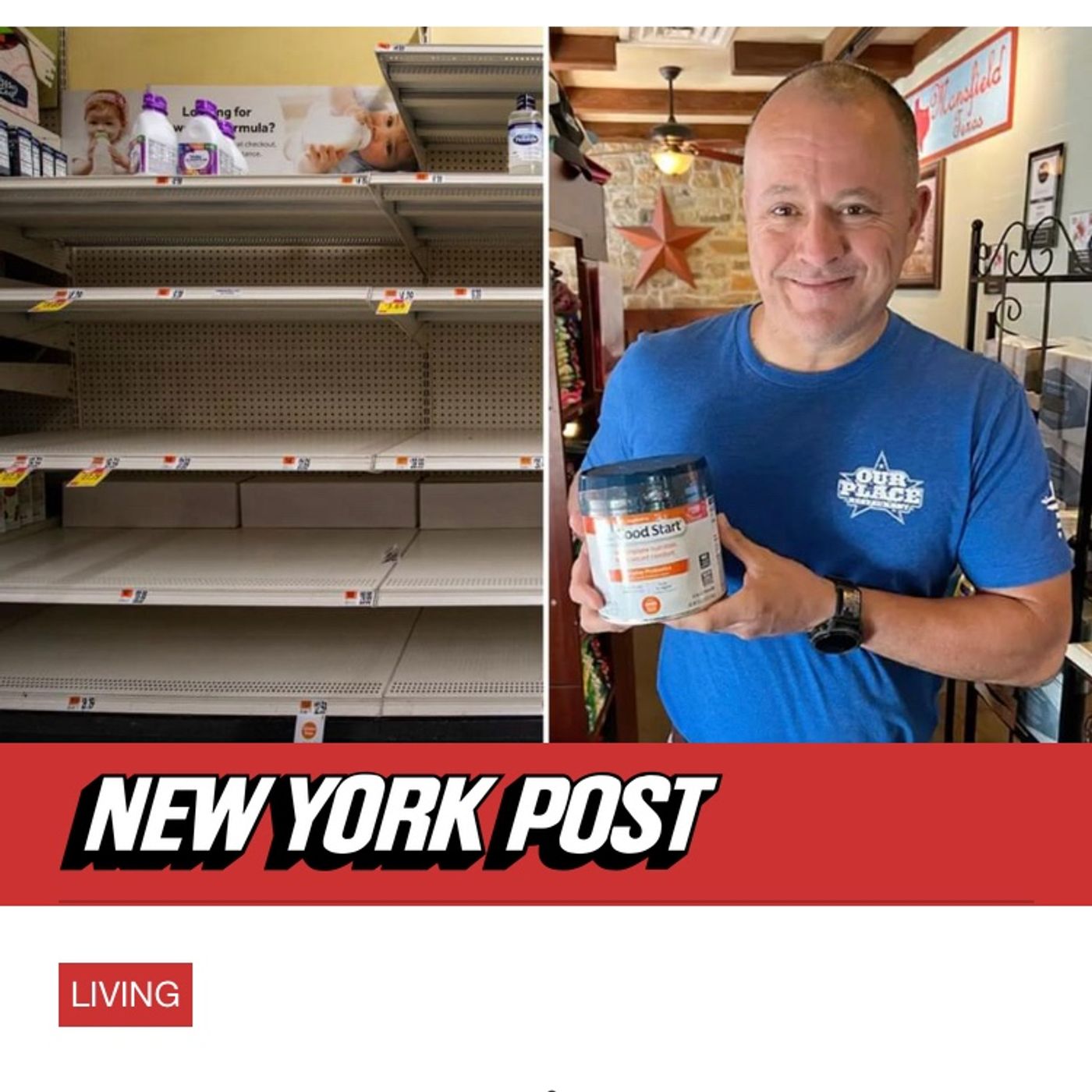 Texas man gives away 300 cans of baby formula amid crippling shortage episode artwork