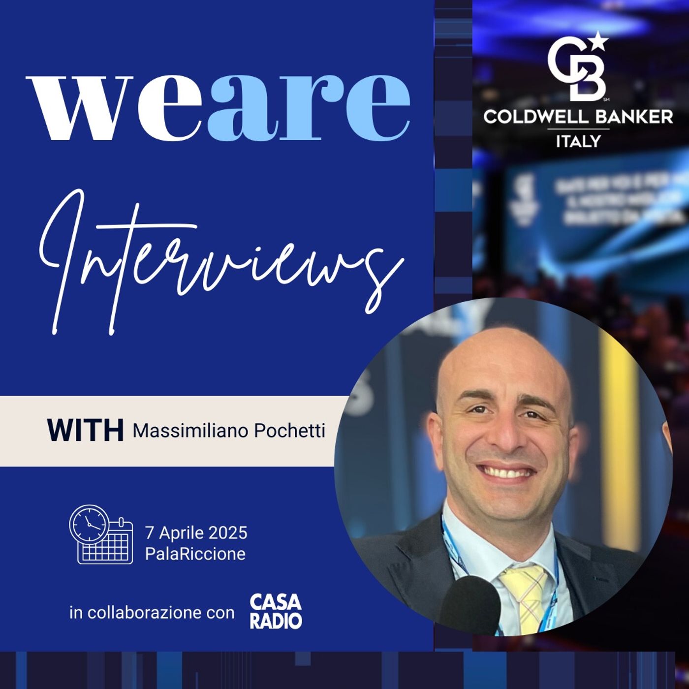 Intervista a Massimiliano Pochetti durante la convention Coldwell Banker 2025 a Riccione episode artwork