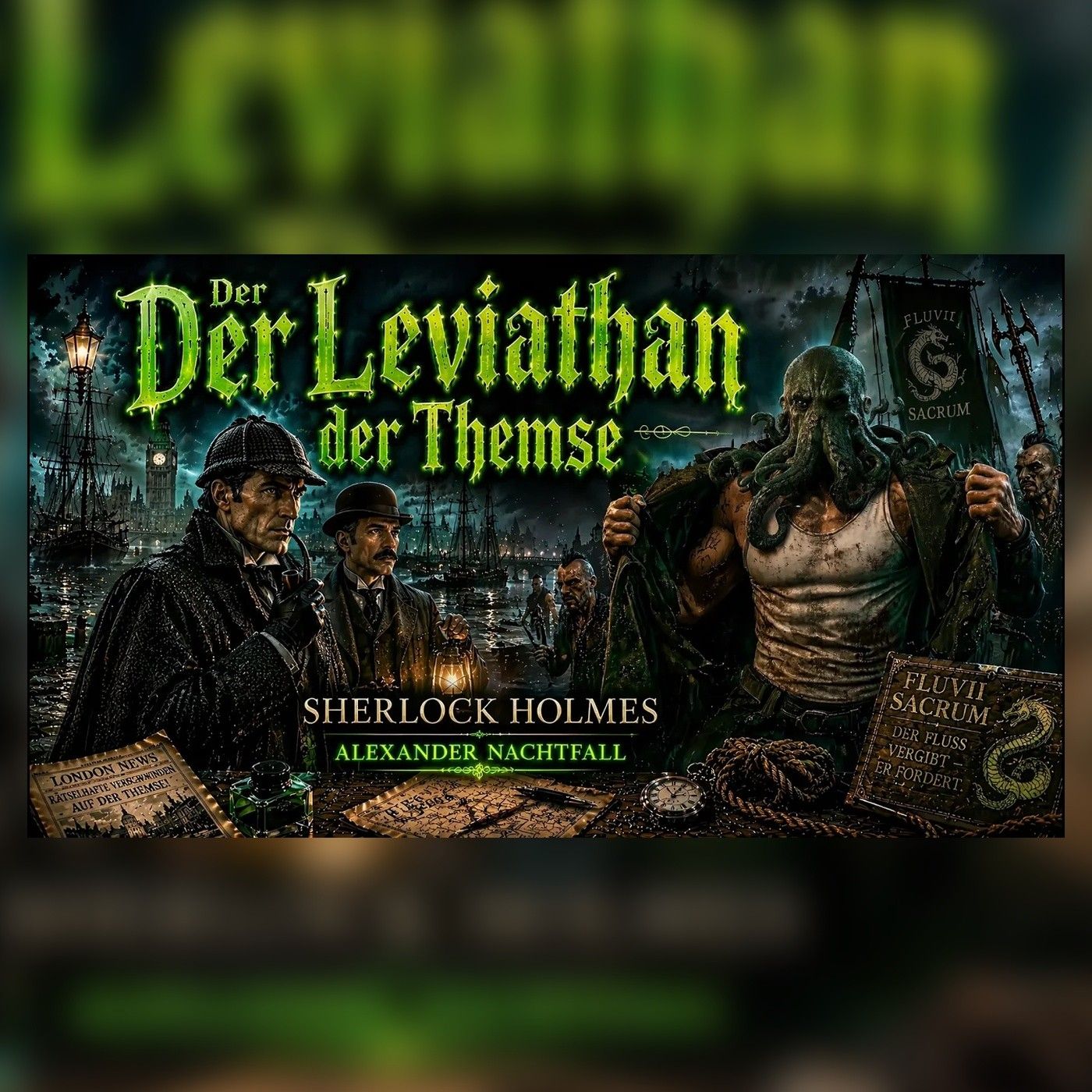 Sherlock Holmes und das Ungeheuer aus der Themse | Sherlock Holmes Hörspiel
