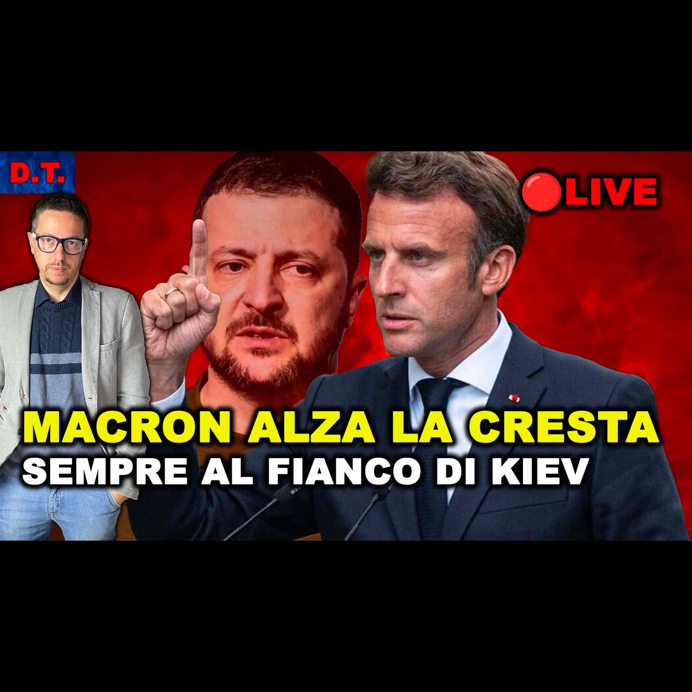 MACRON ALZA LA CRESTA CONTRO CINA E STATI UNITI per la guerra in Ucraina | Live Ep13🔴