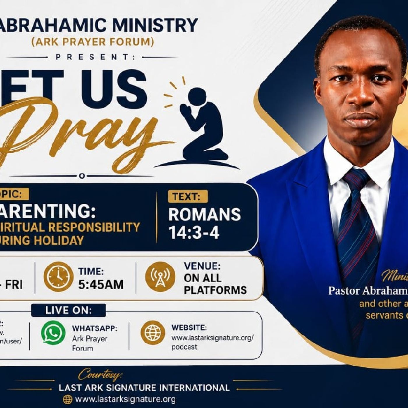 PARENTING: SPIRITUAL RESPONSIBILITY DURING HOLIDAY (4) episode artwork