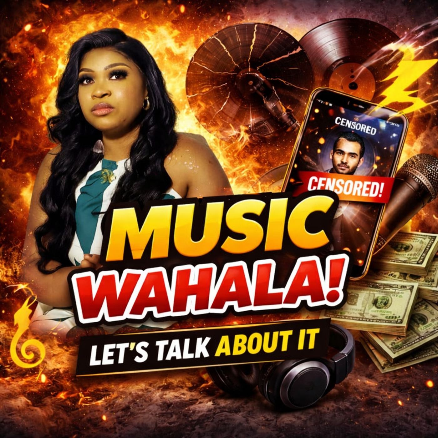 Music Wahala Let's Talk about it (Rose Oye ) podcast artwork