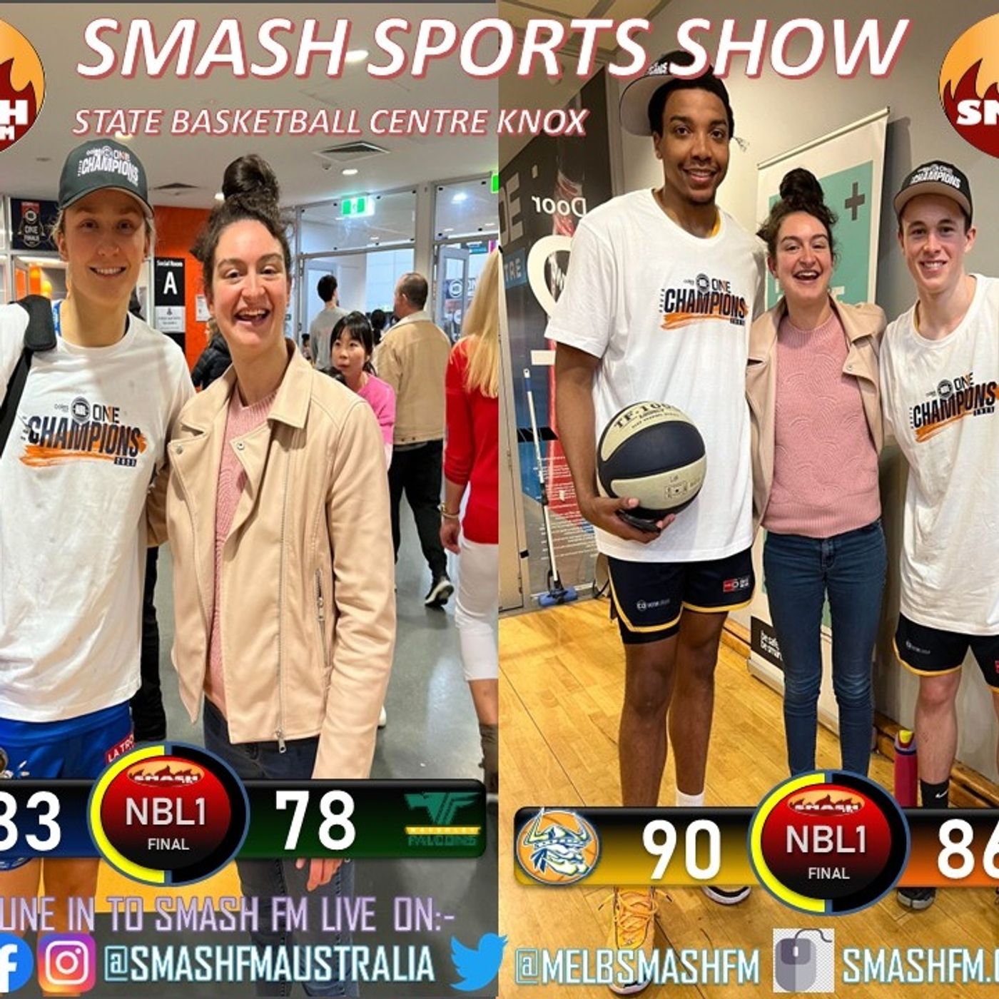 SSS10THYR: NBL1 South Championship Post Game Interviews 120823