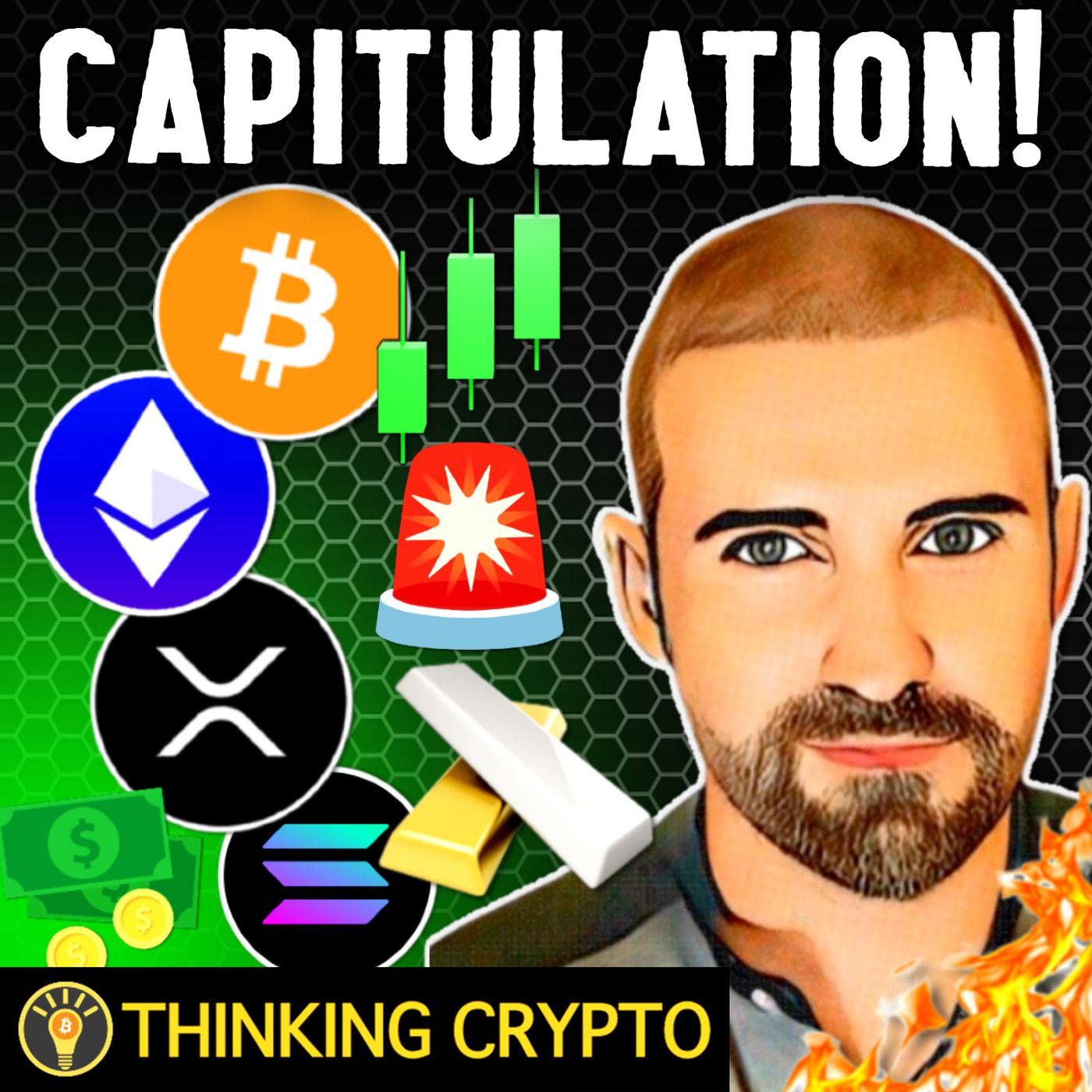 DUMP CRYPTO FOR GOLD & SILVER? BITCOIN, XRP, ETHEREUM, & SOLANA ANALYSIS!