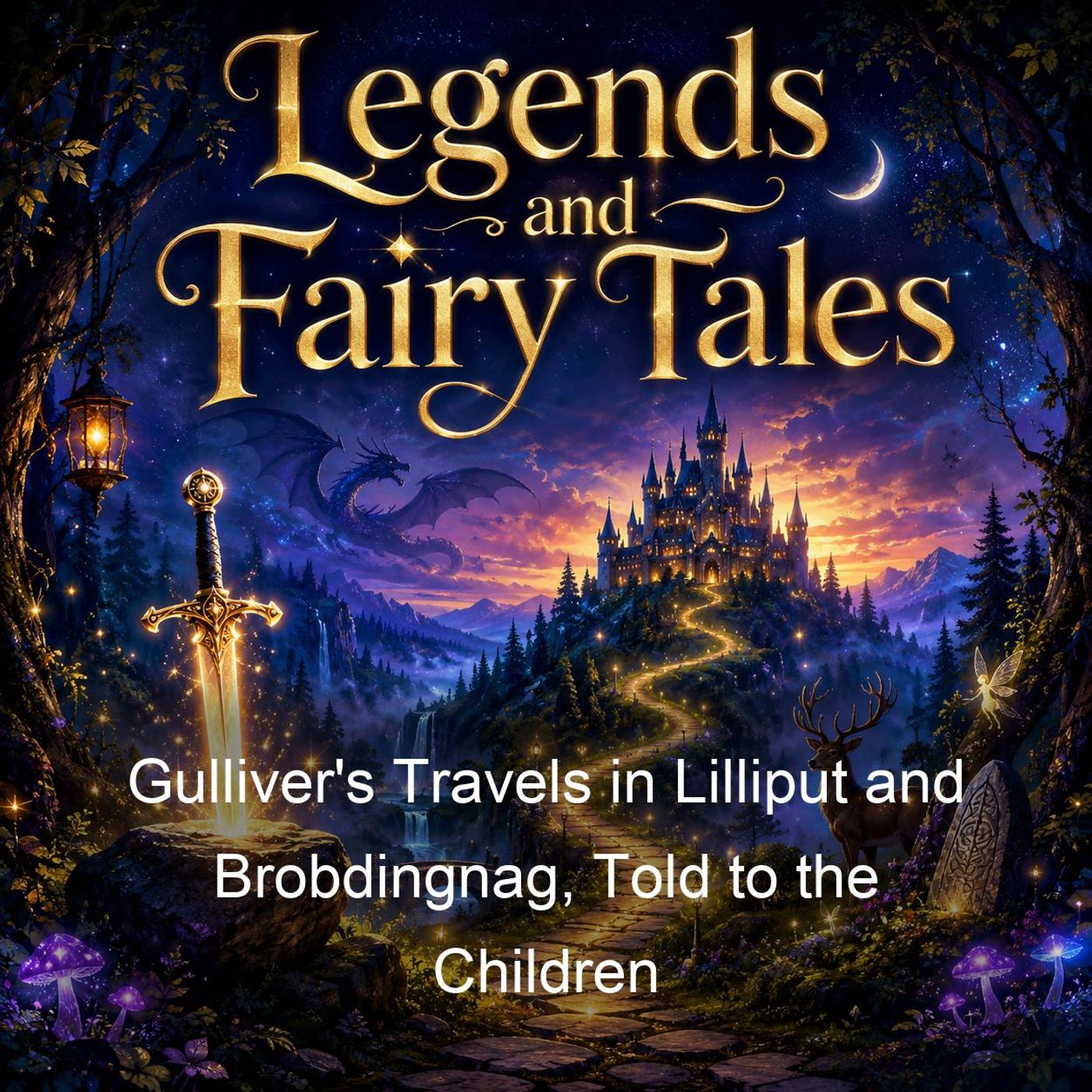 Gulliver's Travels in Lilliput and Brobdingnag, Told to the Children podcast artwork