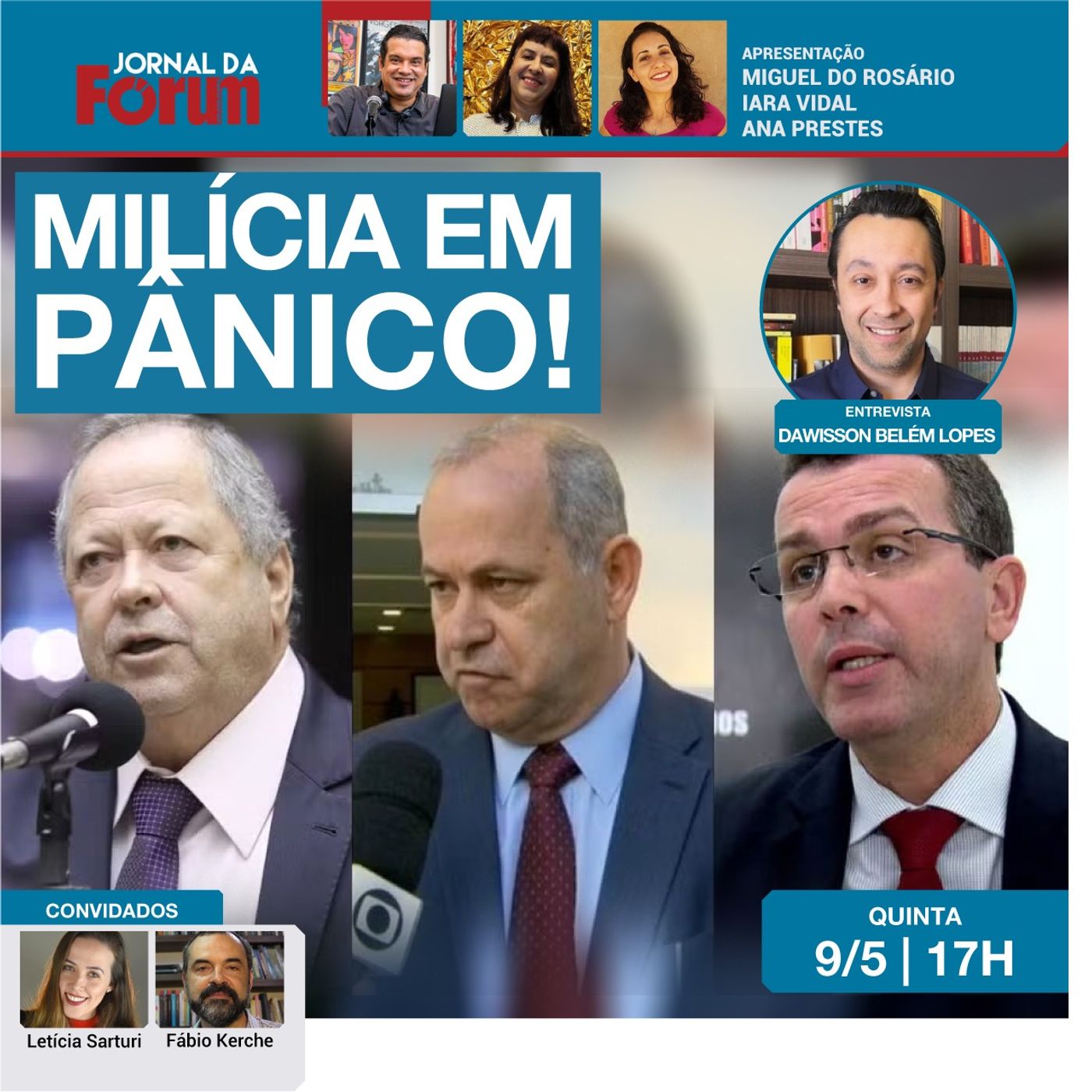 PGR denuncia assassinos de Marielle | PF prende Major Ronald | Lula anuncia R$ 50 BI pro RS | 9.5.24 episode artwork