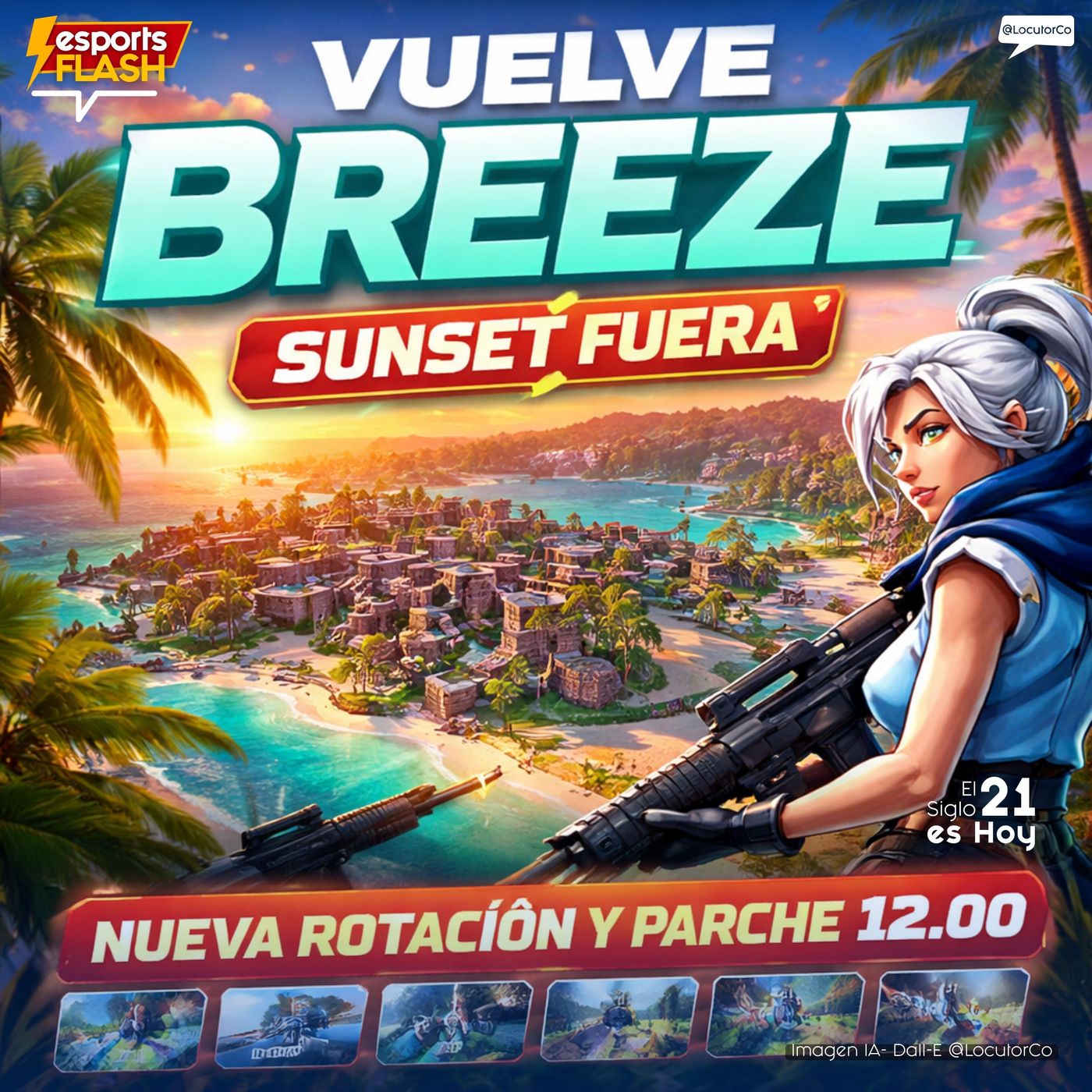 Vuelve Breeze a Valorant
