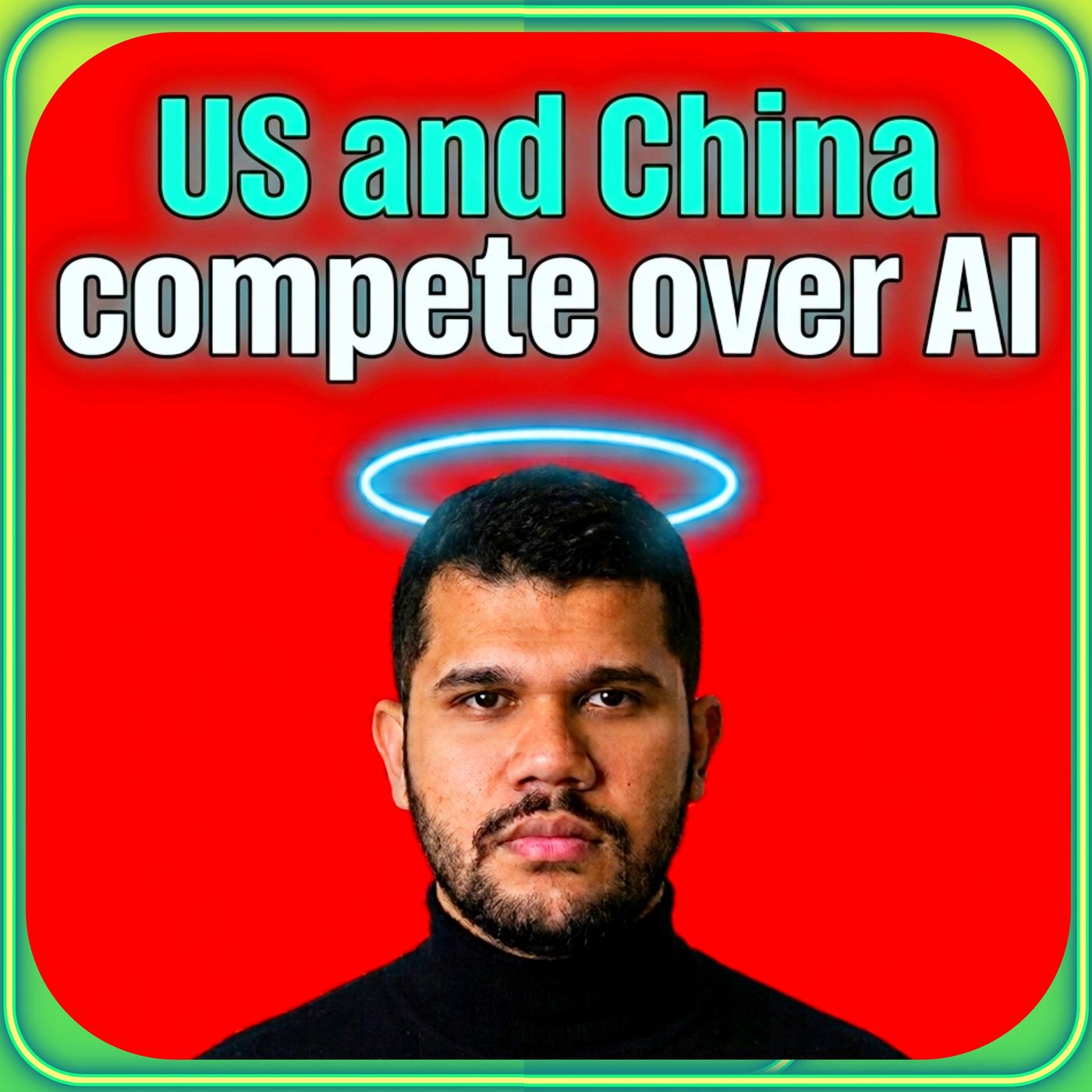 US and China compete over AI episode artwork
