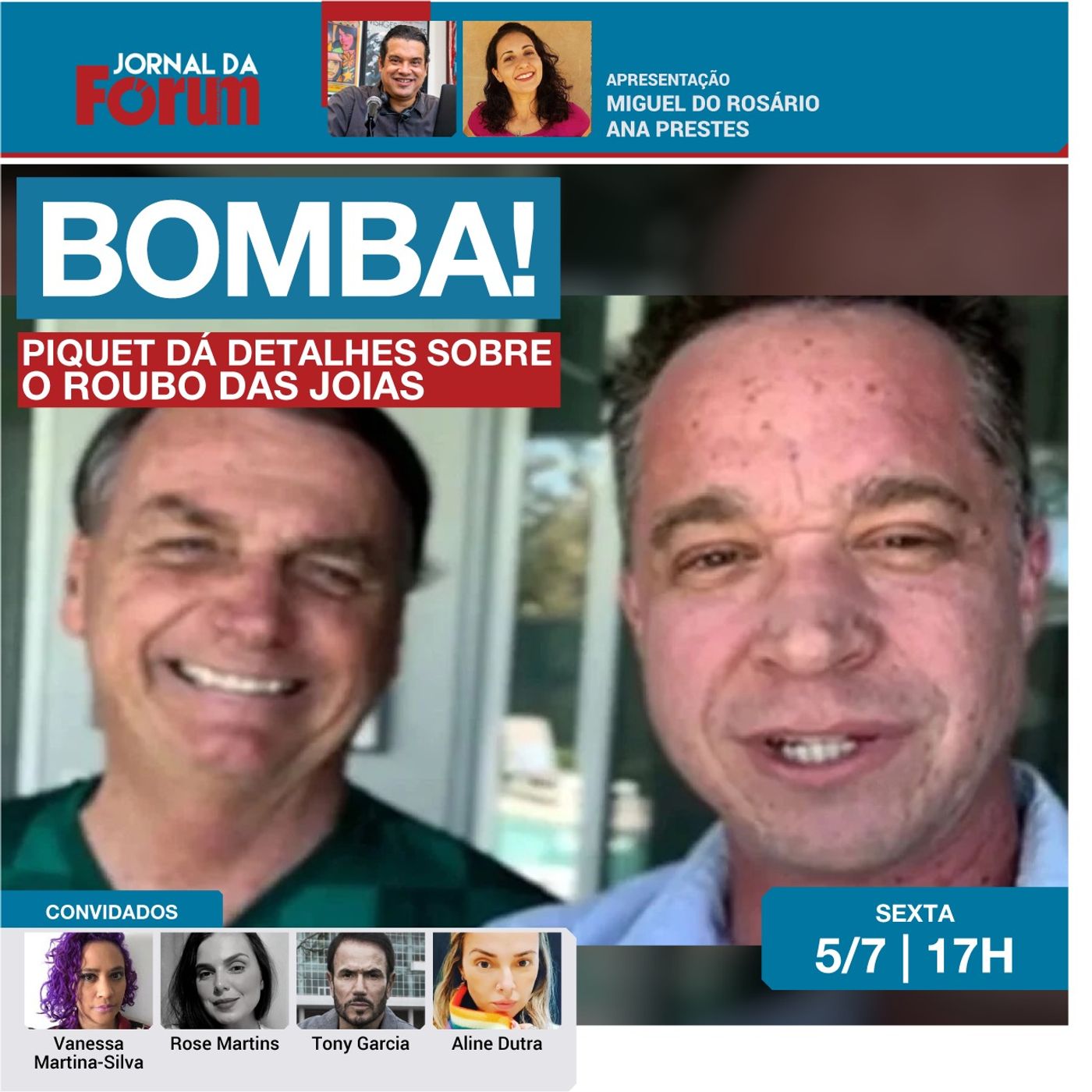 Bomba! Mais detalhes sobre a mala de joias roubadas por Bolsonaro | Vitória dos trabalhistas episode artwork
