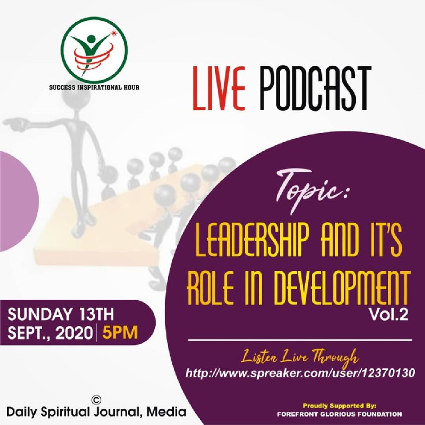 LEADERSHIP AND ITS ROLE IN DEVELOPMENT, Vol. 2 episode artwork