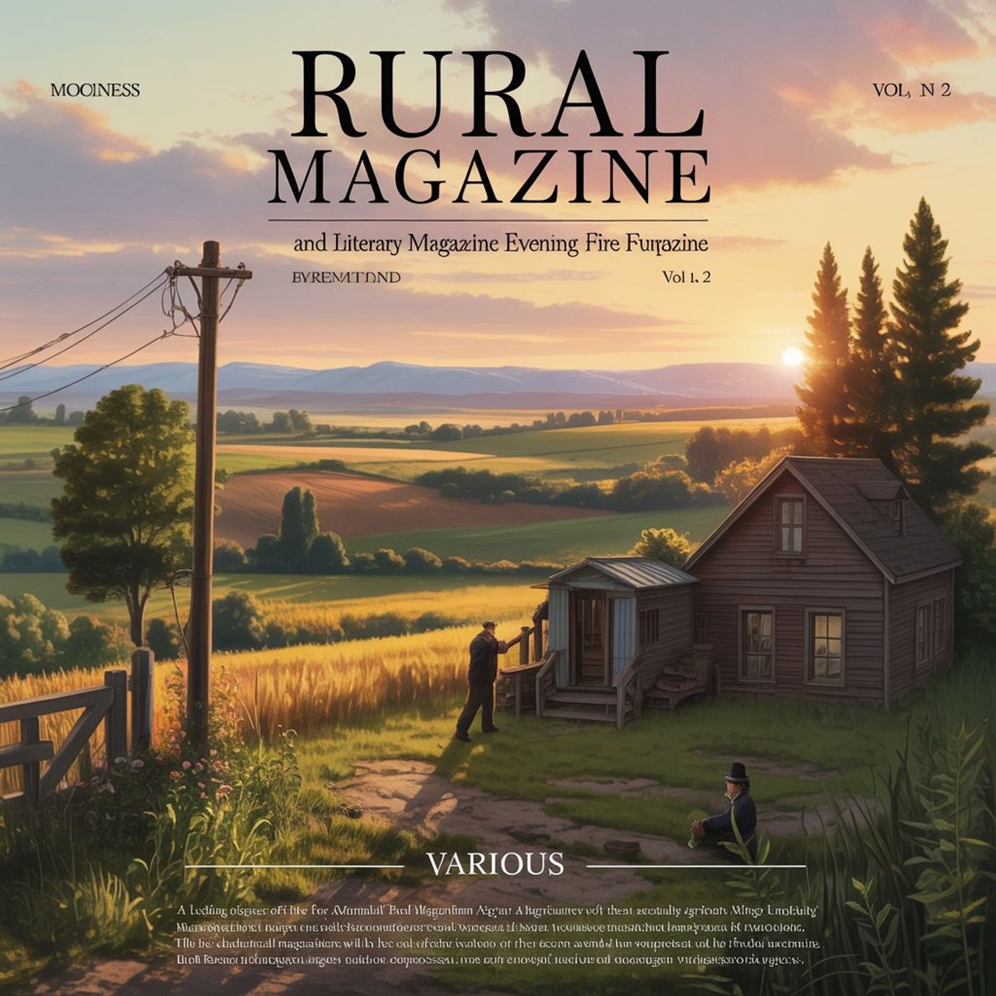 Rural Magazine and Literary Evening Fire-Side Vol 1 No 2 podcast artwork