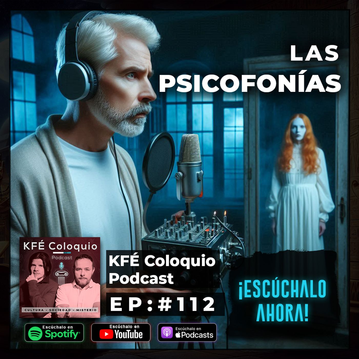 😱🎧  PSICOFONÍAS: VOCES DEL MÁS ALLÁ! 😨 | Episodio # 112 😱🎧  PSICOFONÍAS: VOCES DEL MÁS ALLÁ! 😨 | Episodio # 112