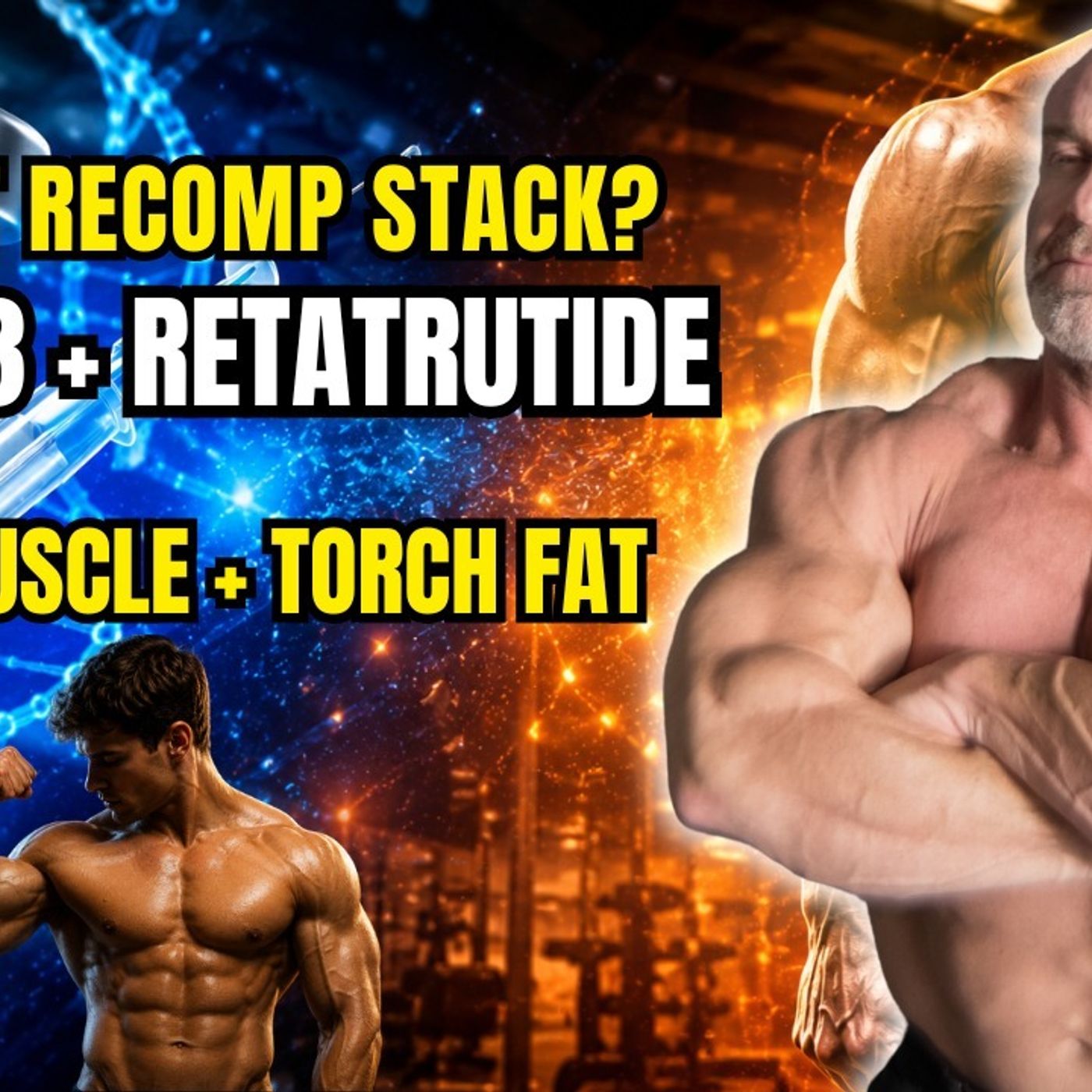 FASTEST Recomp Stack? IGF‑1 LR3 + Retatrutide (Build Muscle + Torch Fat) | Jon Andersen episode artwork