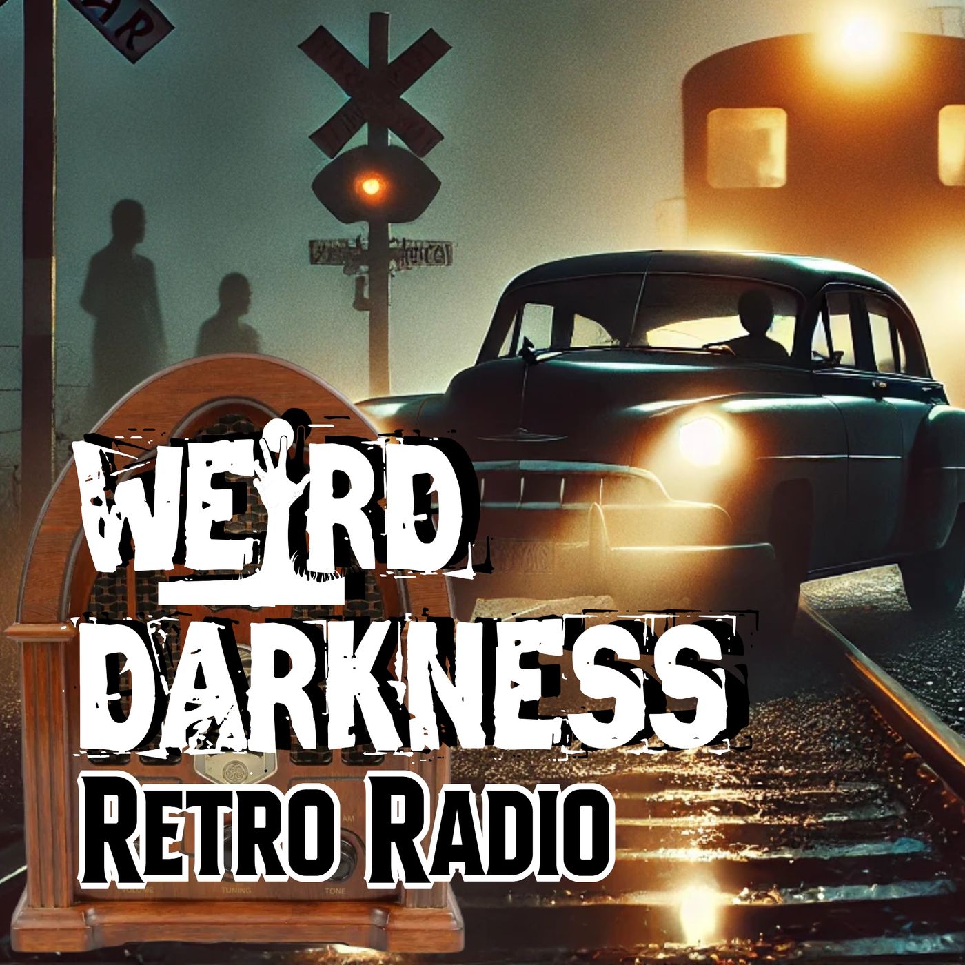 A Man Offers a Ride To a Woman Only to Learn She Was a GHOST!: #RetroRadio EP0324 #WeirdDarkness - podcast episode cover