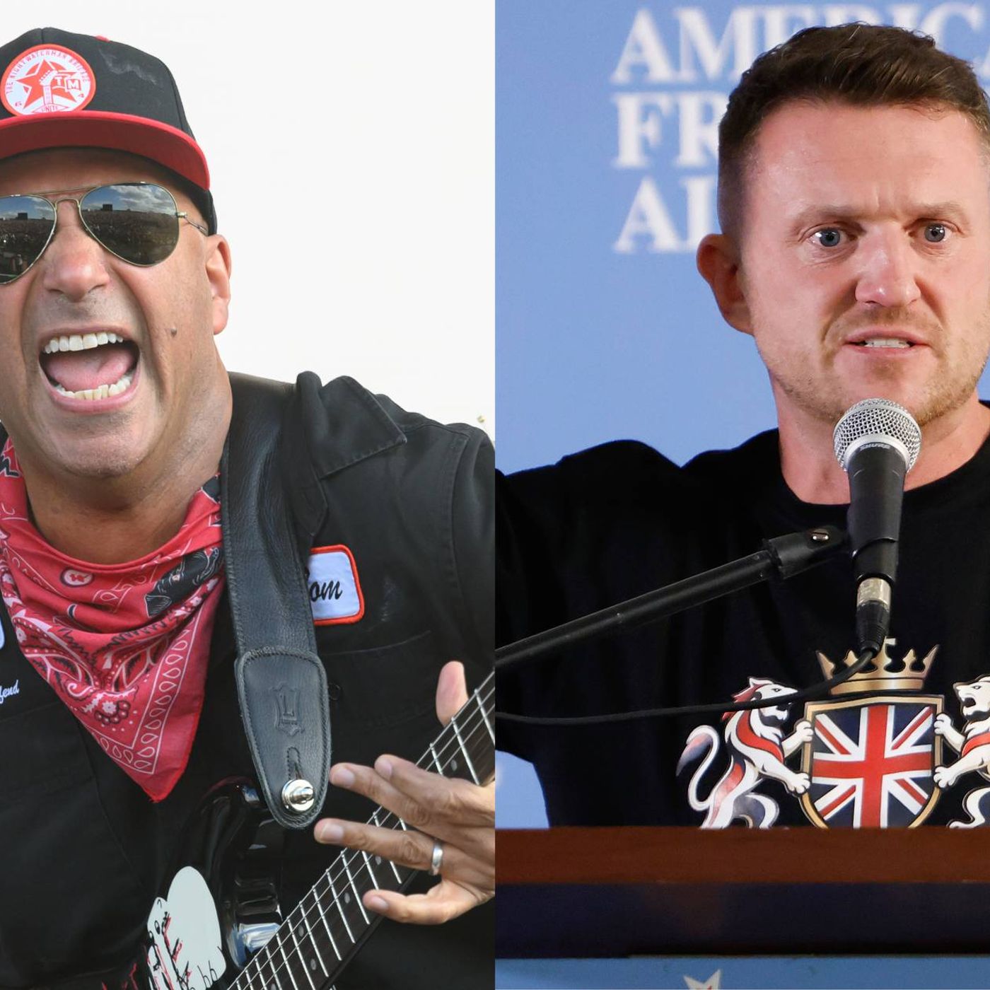 Tom Morello shares message for Tommy Robinson at Download 2026 episode artwork
