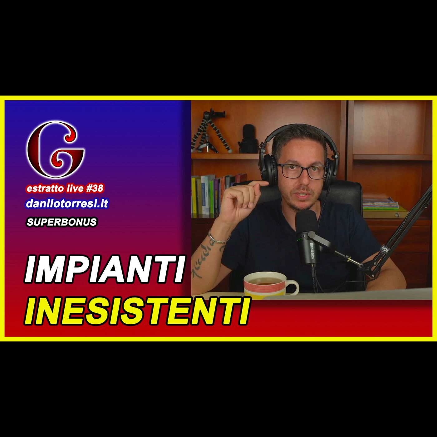 🟡 SUPERBONUS 110 demolizione e ricostruzione impianto elettrico e riscaldamento - estratto live #38 episode artwork