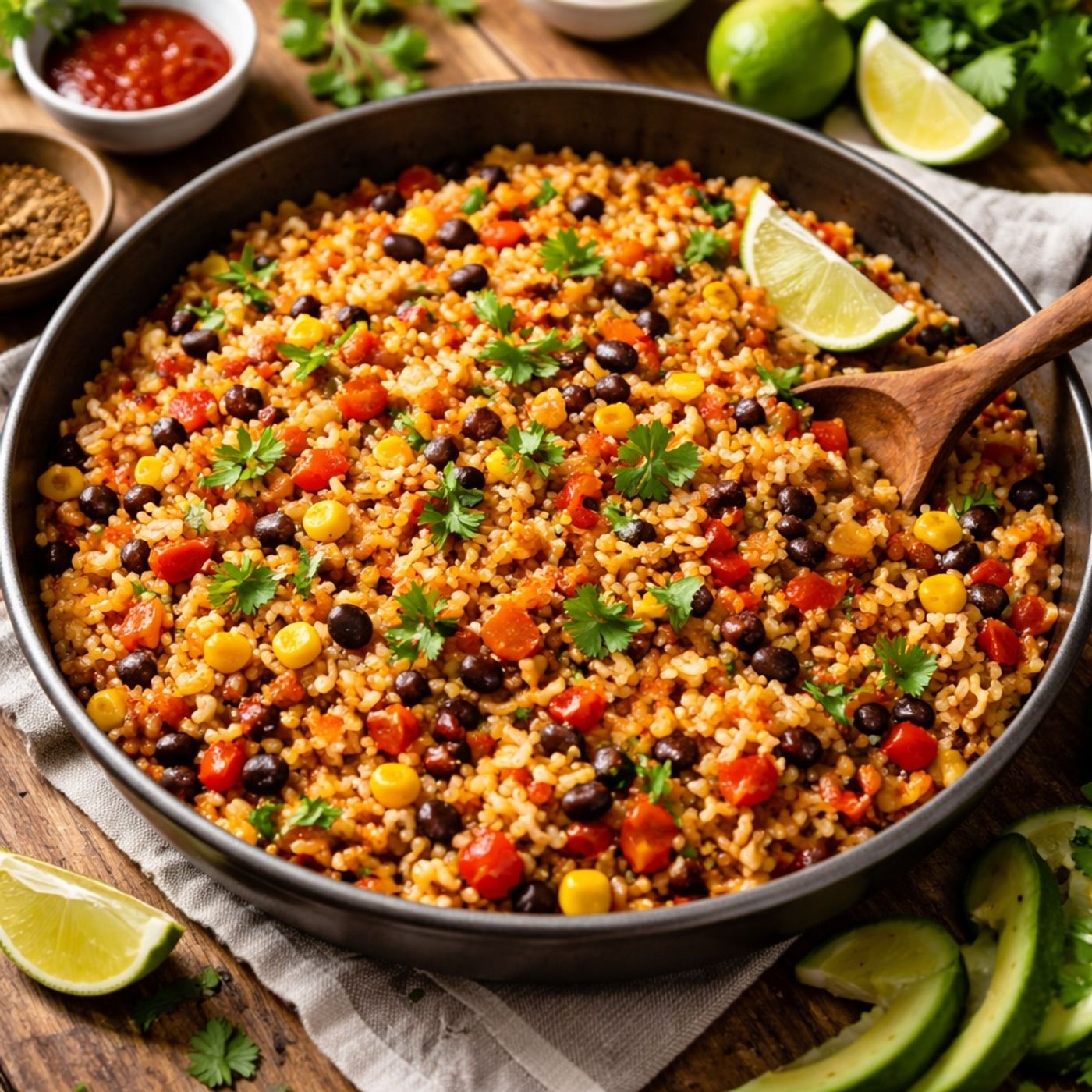 One Pot Meatless Mexican Rice with Garden Vegetables episode artwork