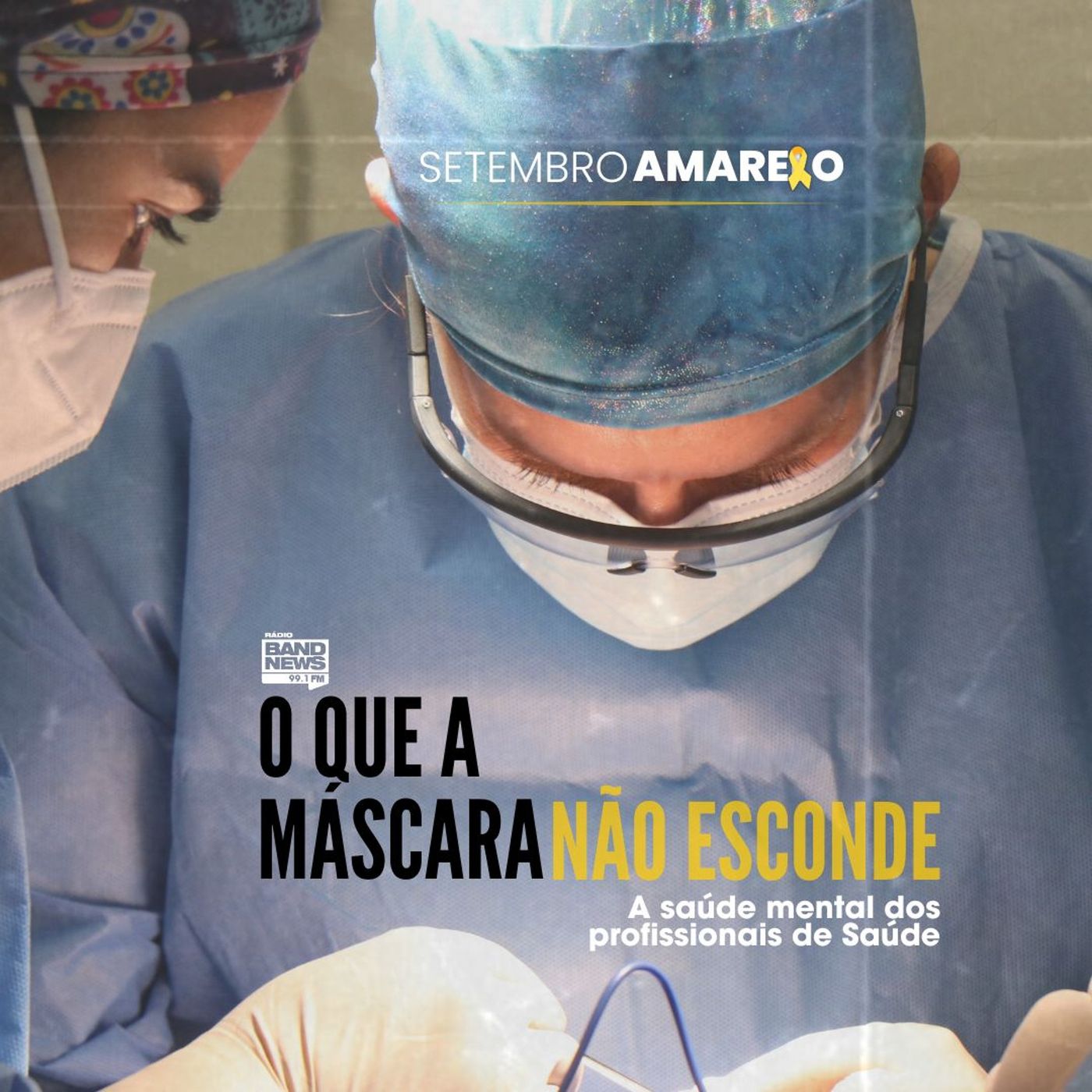 O que a máscara não esconde - A saúde mental dos profissionais de Saúde episode artwork