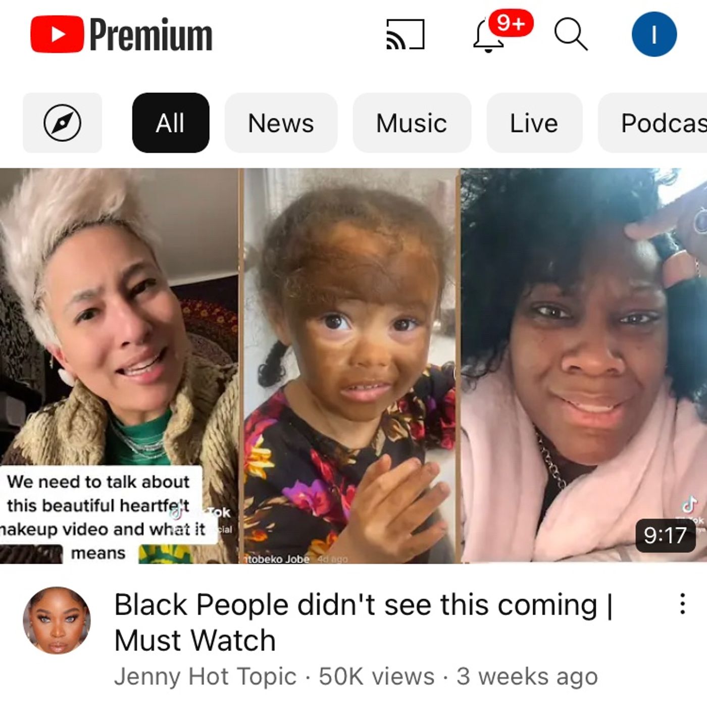 LightSkinned Little Girl puts brown makeup on to mimic her mom episode artwork