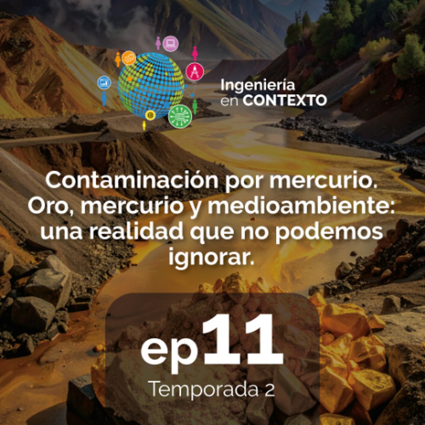 Contaminación por mercurio | Ingeniería en contexto Ep.11 Temp.2 episode artwork