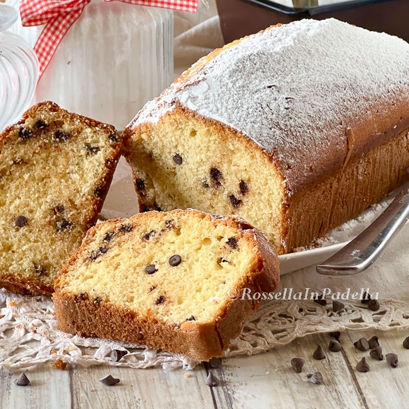PLUMCAKE VELOCE CON GOCCE DI CIOCCOLATO