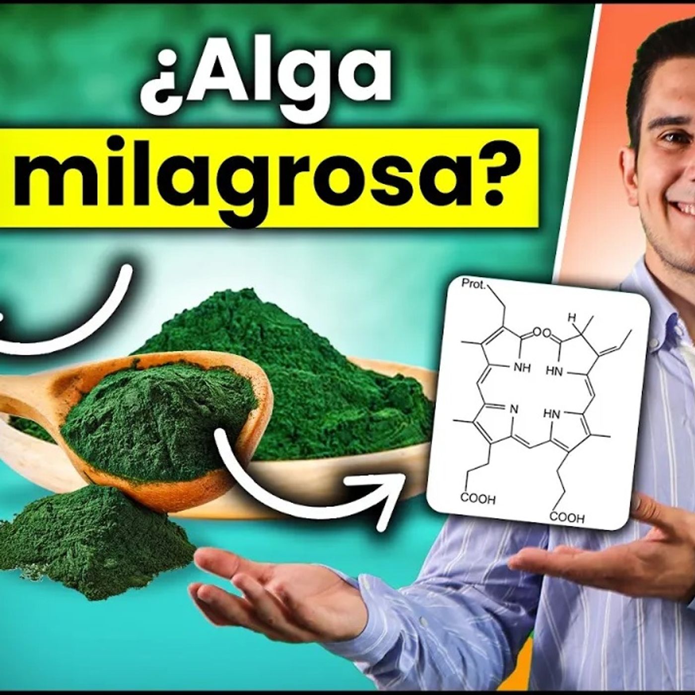 ¿TOMAS ESPIRULINA?🌿El ALGA que BAJA tu PRESIÓN ARTERIAL y retrasa el ENVEJECIMIENTO | Efecto "DETOX"