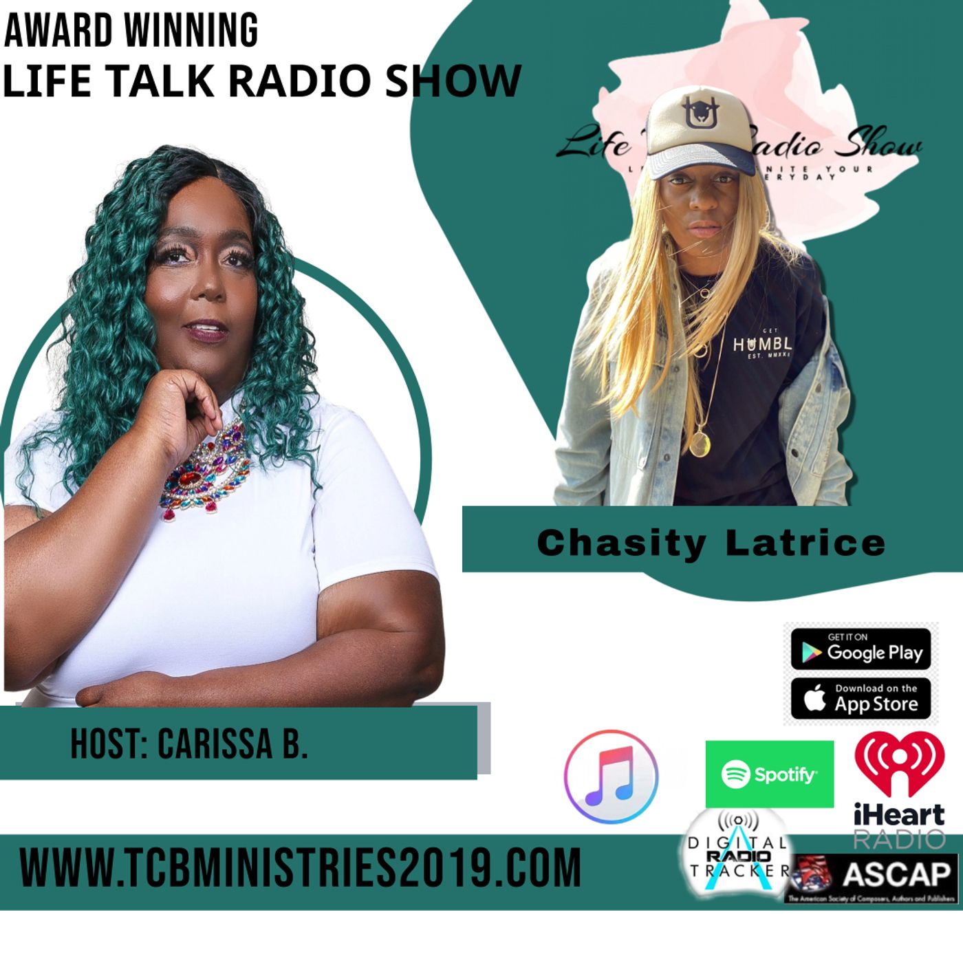 Life Talk  Radio Show- Guest Chasity Latrice