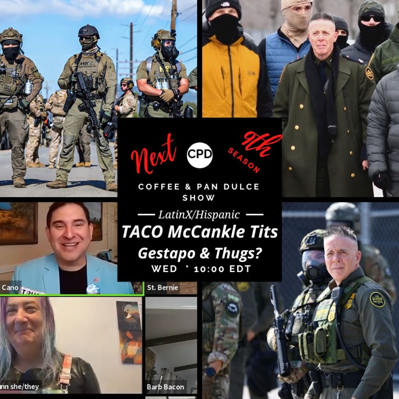 “TACO McCankles Tits’s Gestapo & Thugs?” - #CPD0381-02042026 episode artwork