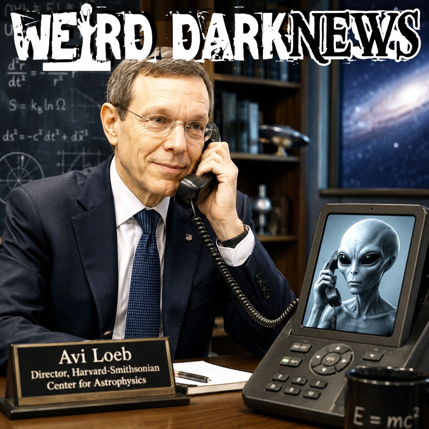Harvard Astrophysicist Warns Alien Contact Could Crash Markets | #WeirdDarkNEWS — Weird Darkness: Paranormal & True Crime Stories cover