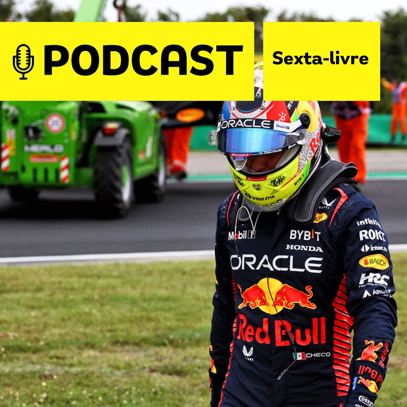 Podcast Sexta livre - Leclerc 1º e Norris 2º em TLs com batida de Pérez e Verstappen só 11º episode artwork