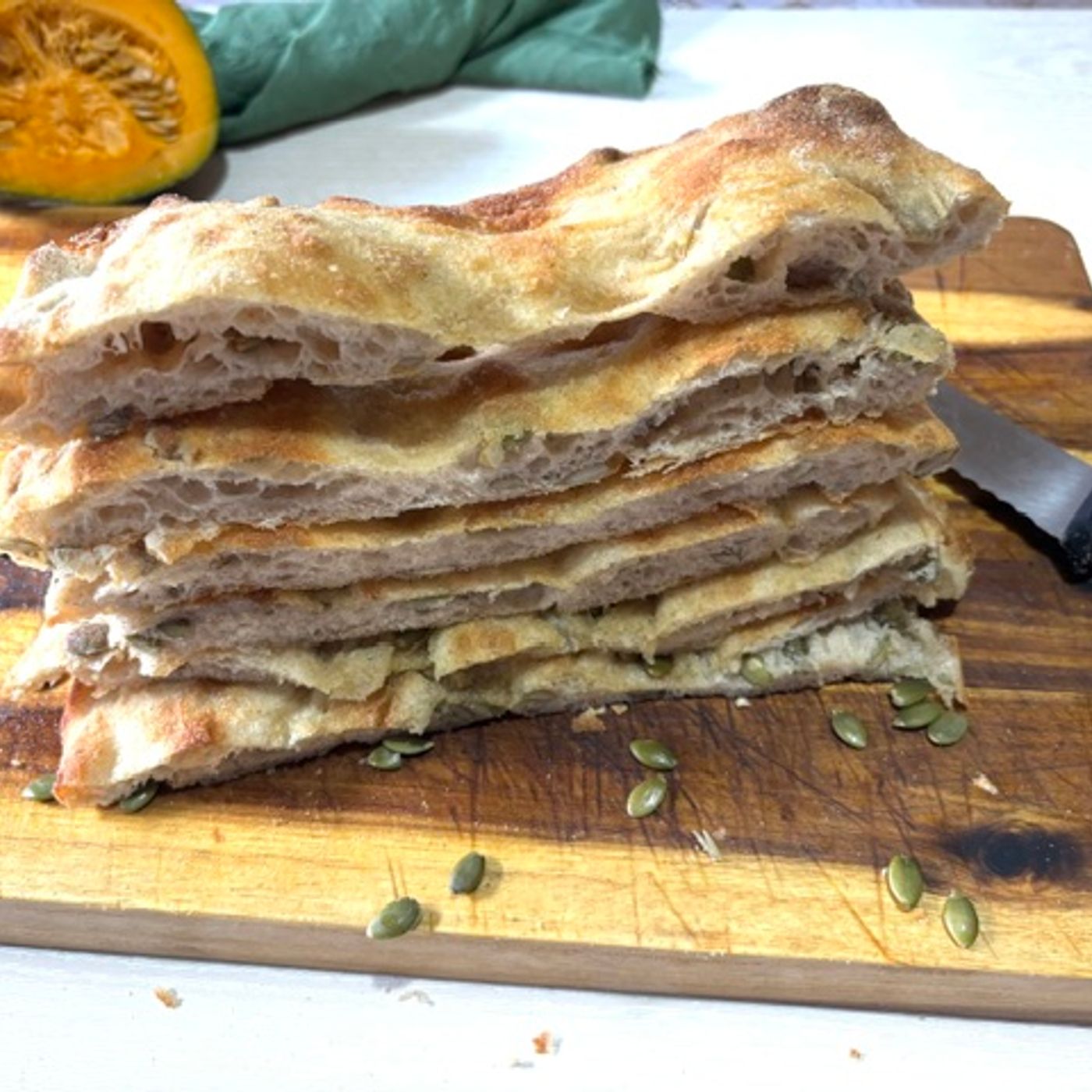 La focaccia che profuma d’Autunno: semi di zucca e morbidezza infinita episode artwork