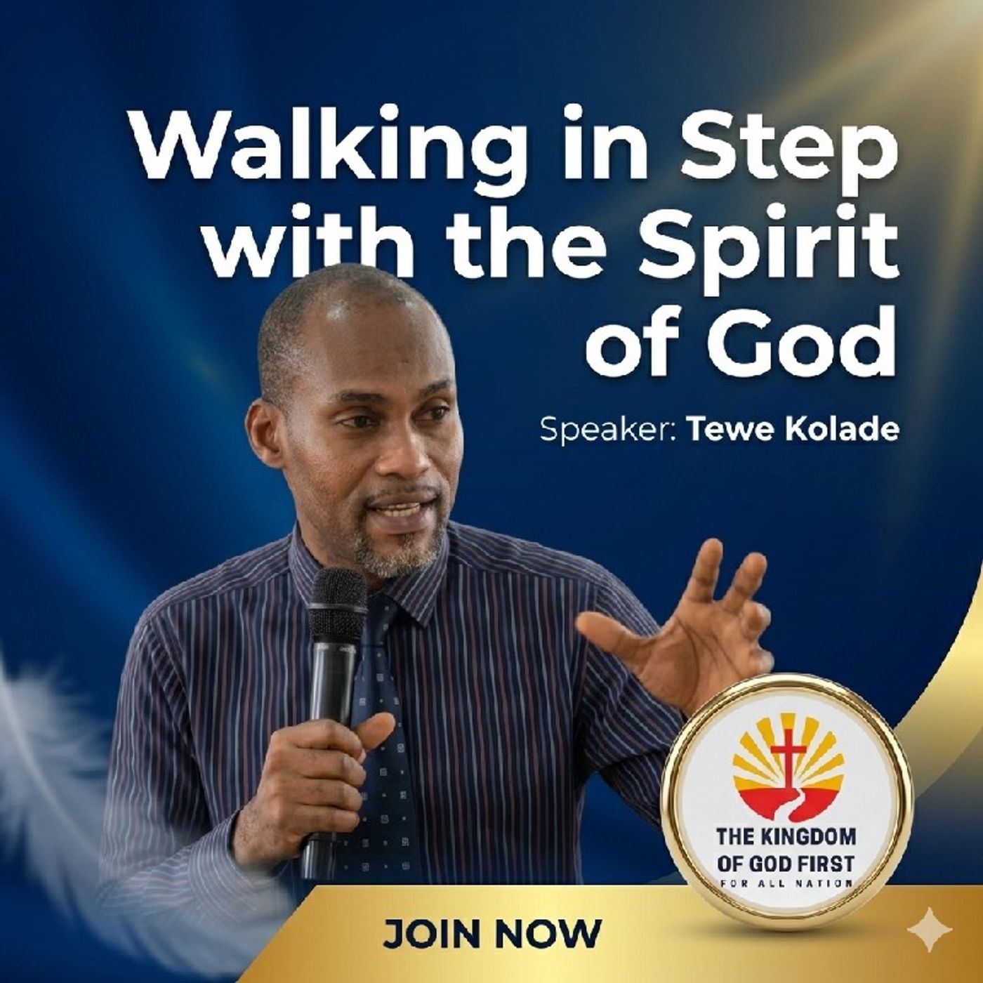 WALKING IN STEP WITH THE SPIRIT OF GOD episode artwork