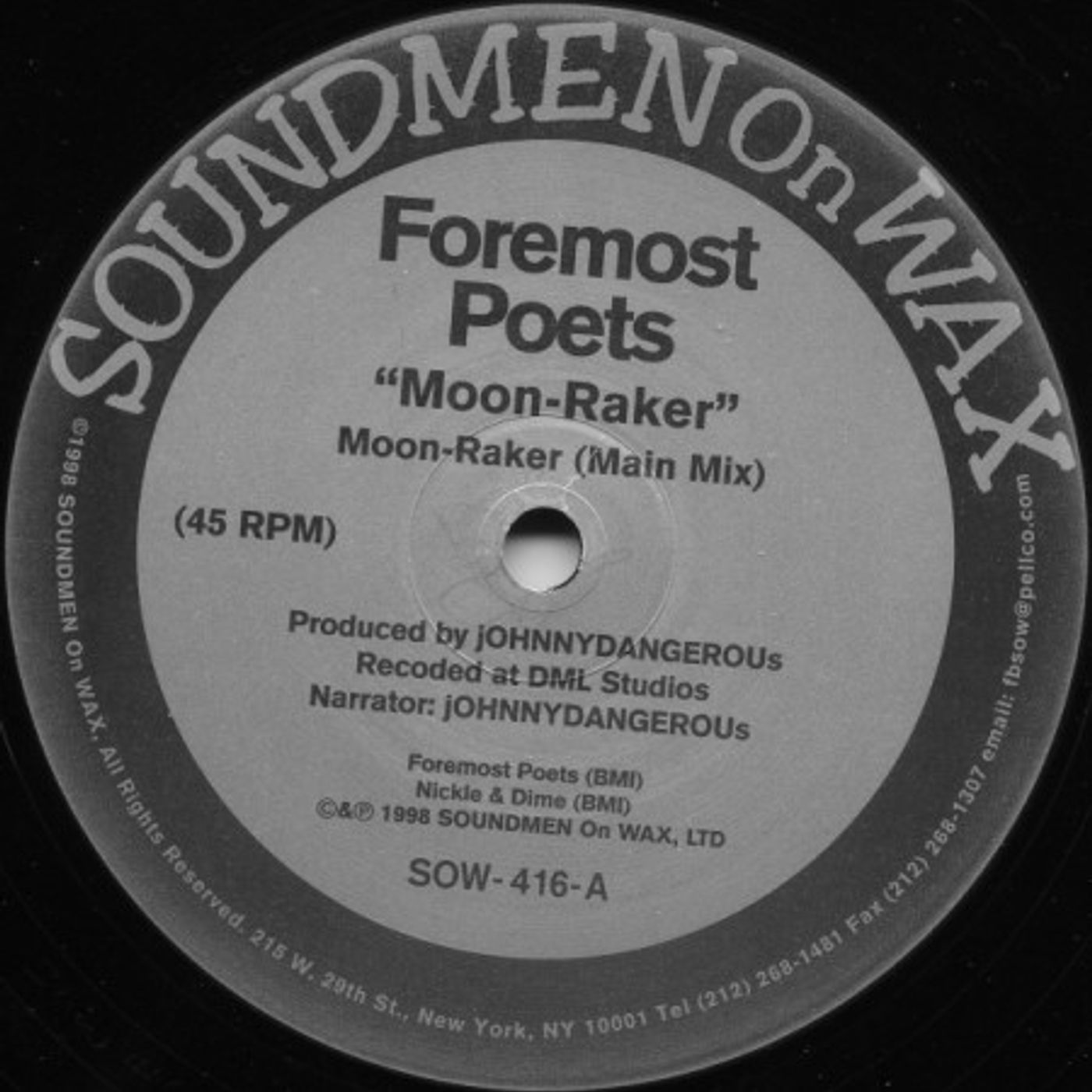 Foremost Poets - Moon-Raker (Main Mix) Foremost Poets - Moon-Raker (Main Mix)