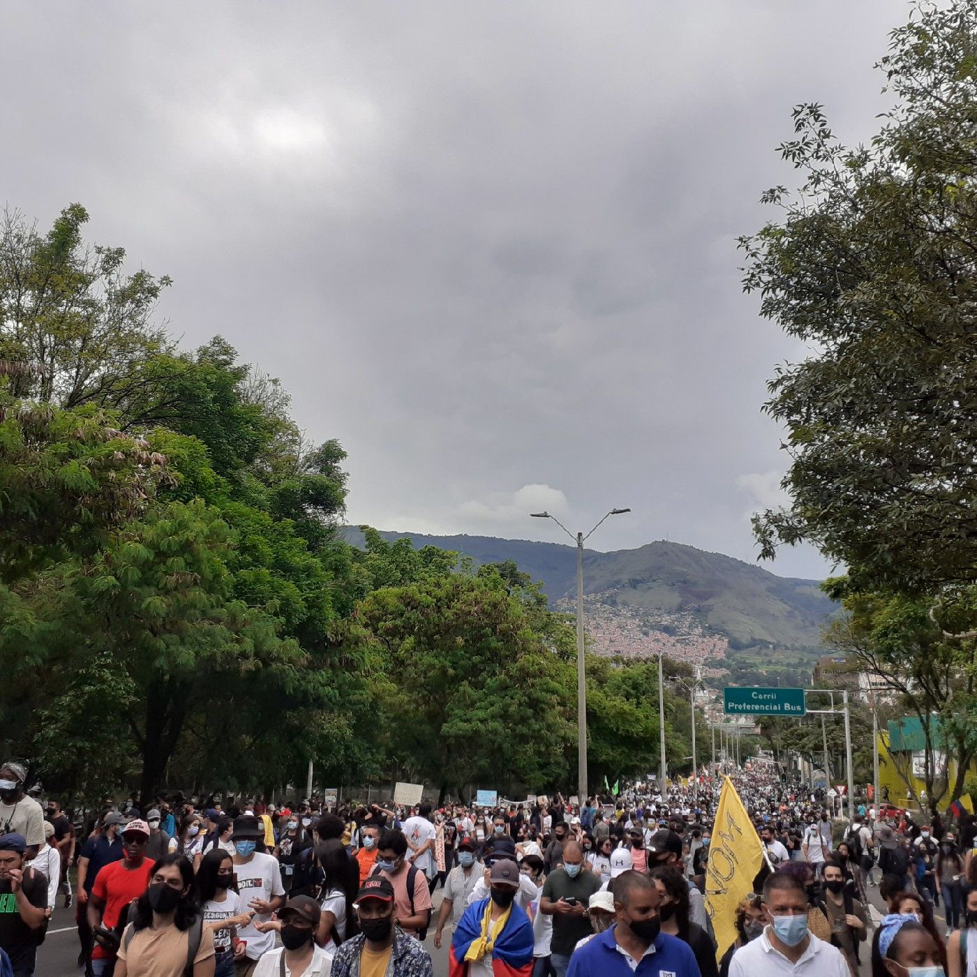 Estallido político Social Colombia 2021