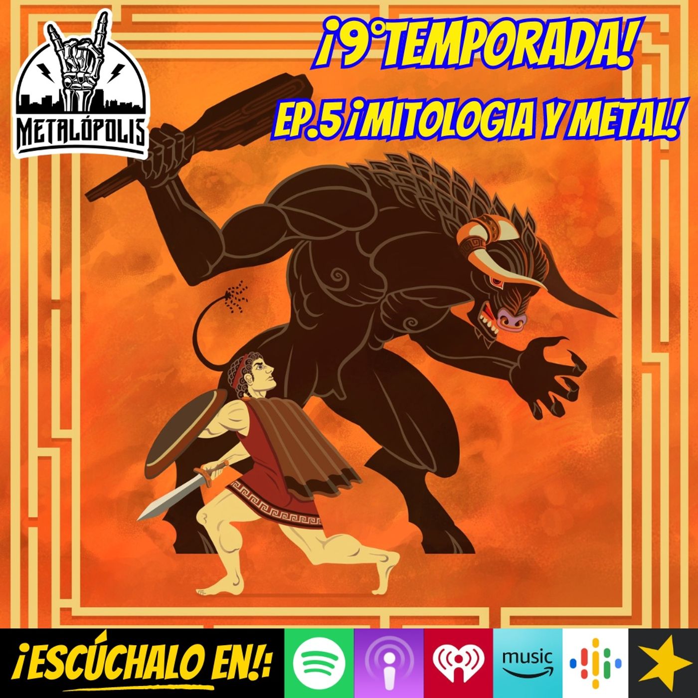 T9-Ep085: Mitología y metal episode artwork