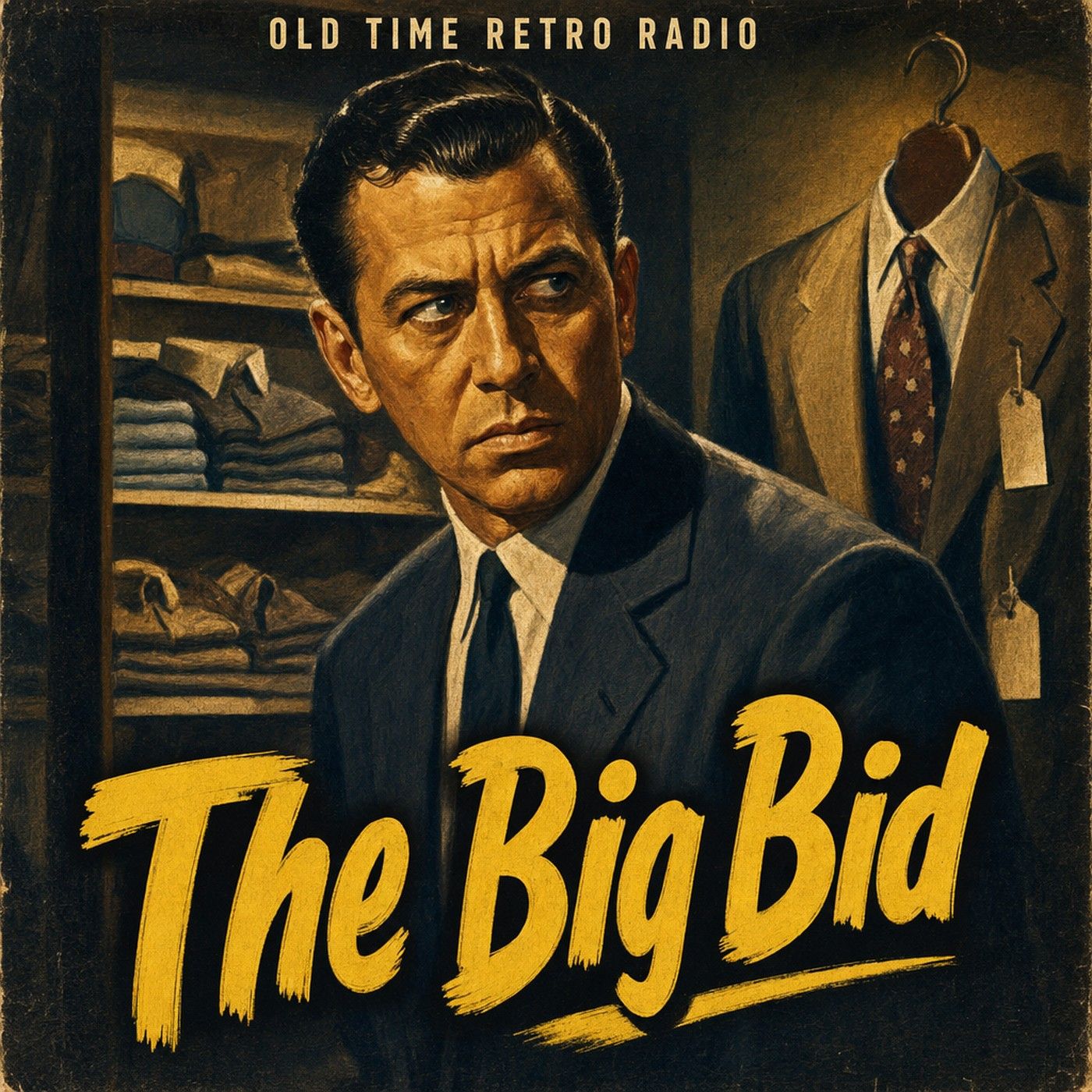 Dragnet - "The Big Bid" (Old Time Radio, 1954) episode artwork