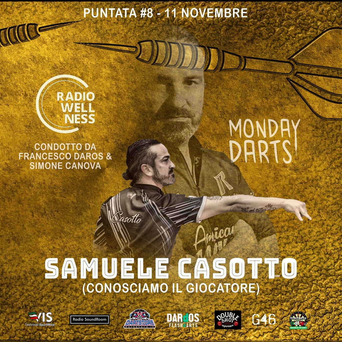 MONDAY DART - Ottavo Episodio - Samuele Casotto episode artwork