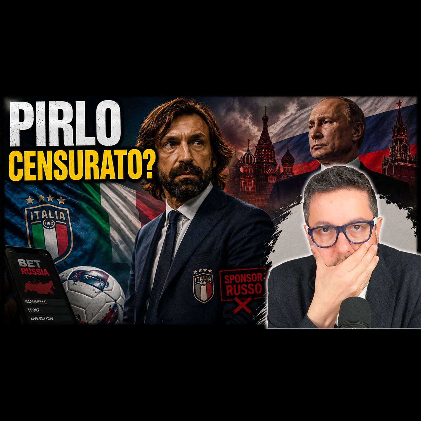 PIRLO ESCLUSO COME CT DALLA POLITICA?
