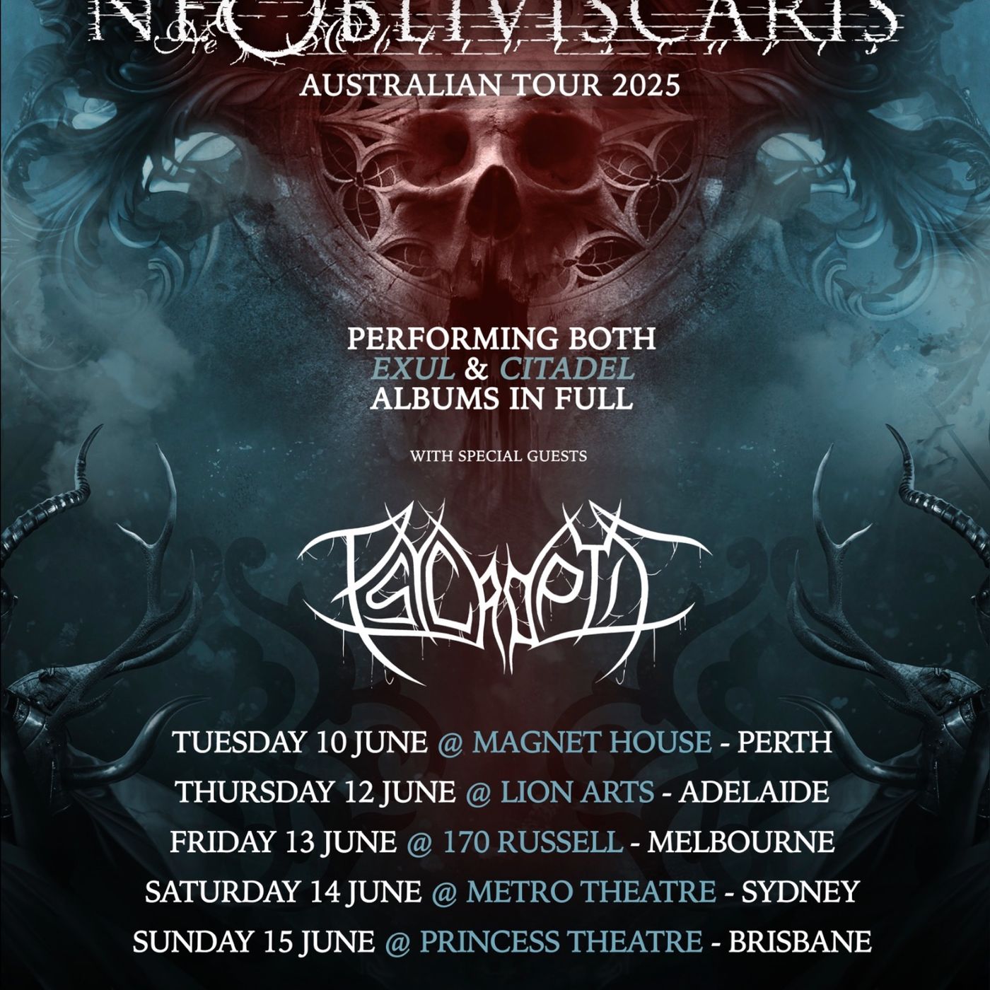 NE OBLIVISCARIS - 2025 Australian Tour Interview episode artwork