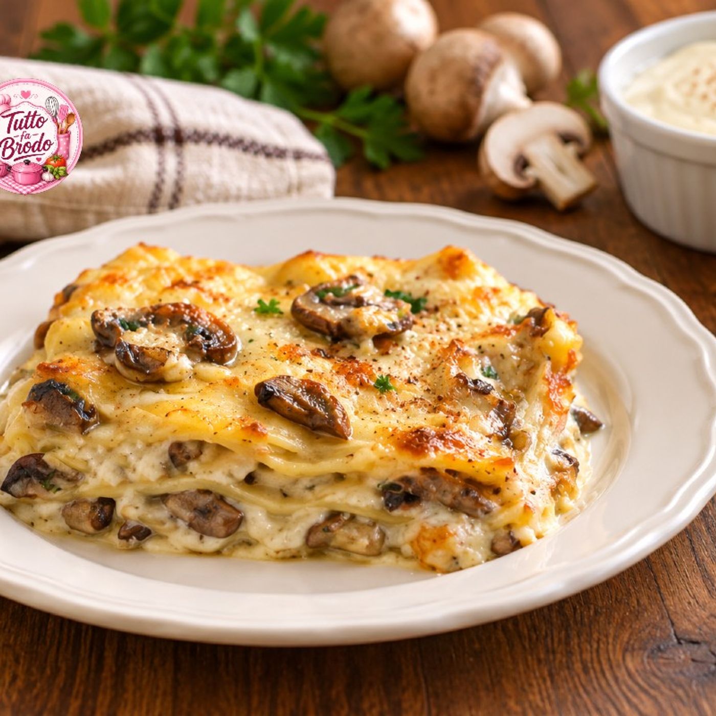 Lasagne ai Funghi Cremose: Ricetta Facile e Saporita episode artwork