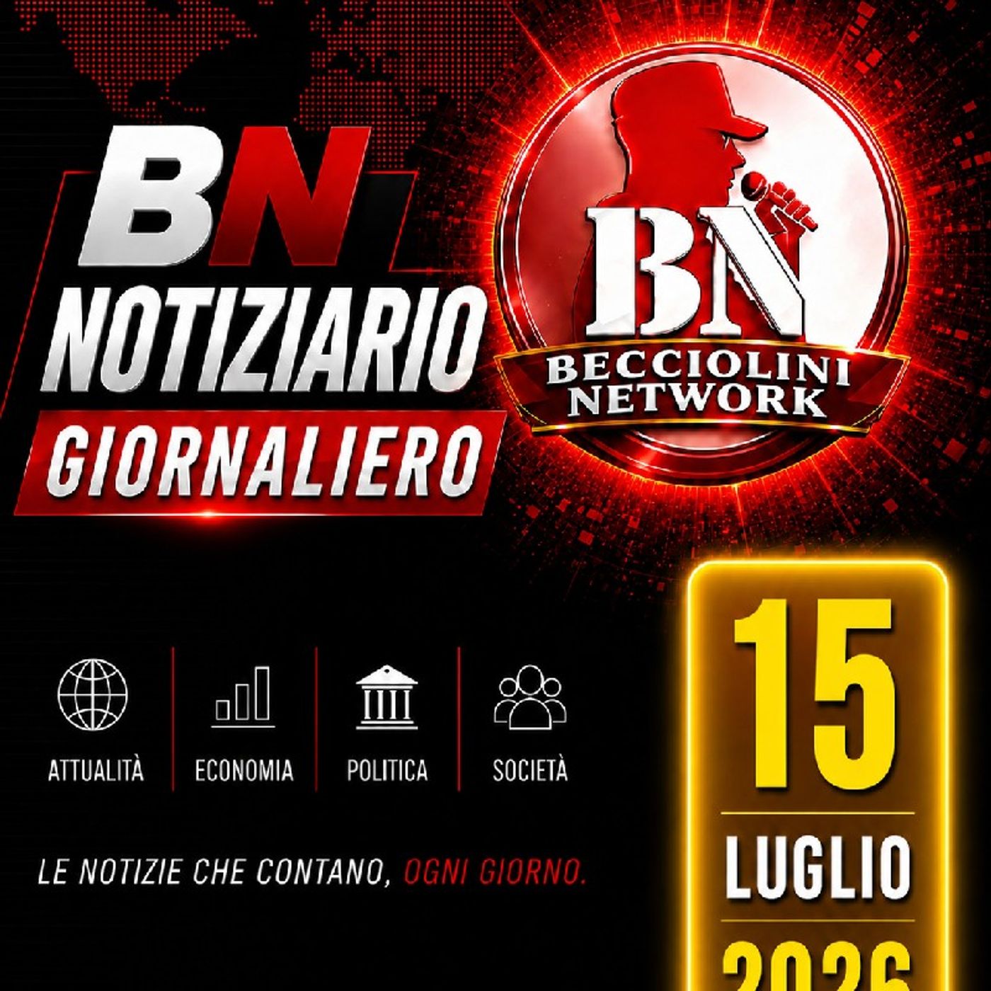 CAPIRE PRIMA DI CREDERE | Notiziario del mattino - del 15 Luglio 2026 episode artwork