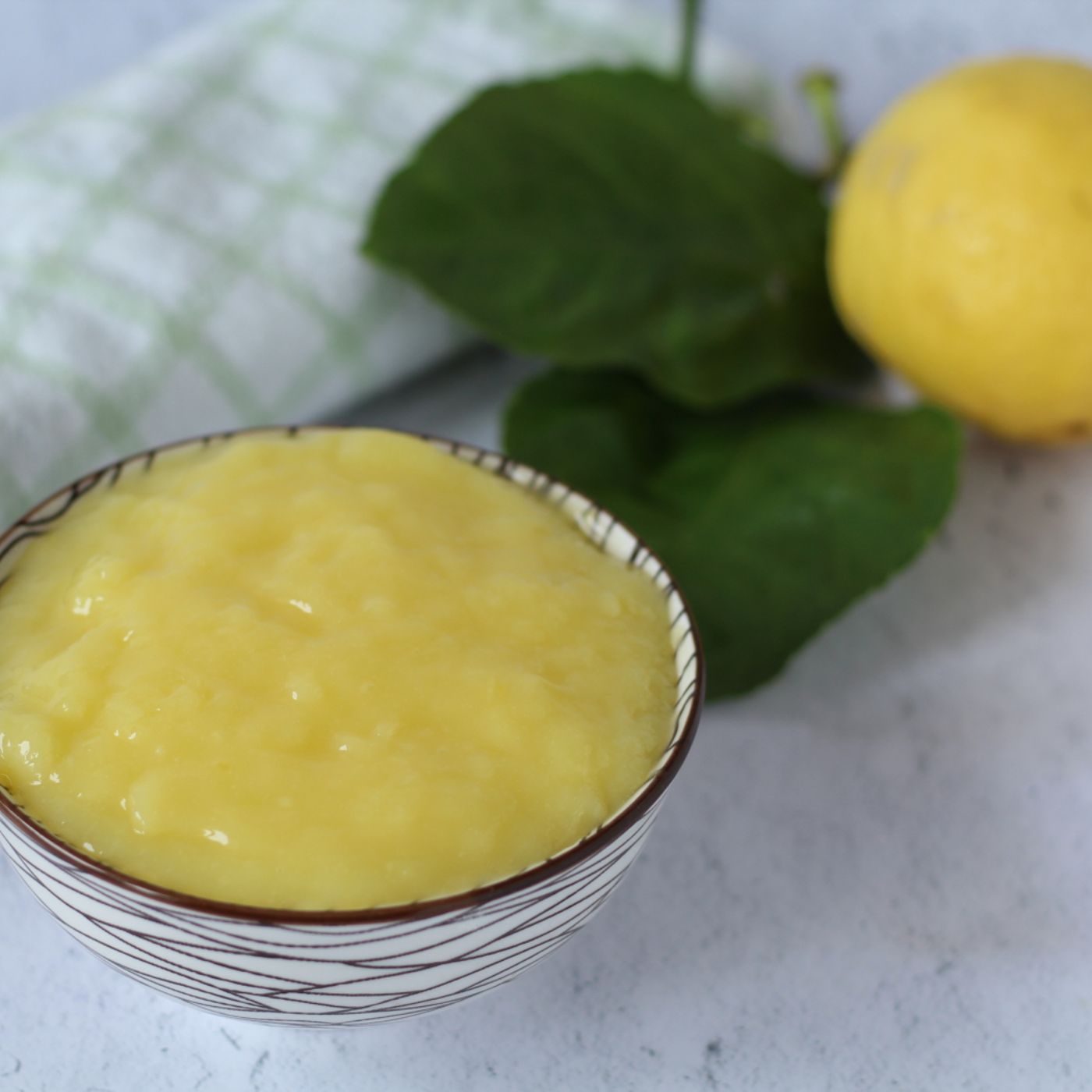 Crema di limone senza latte