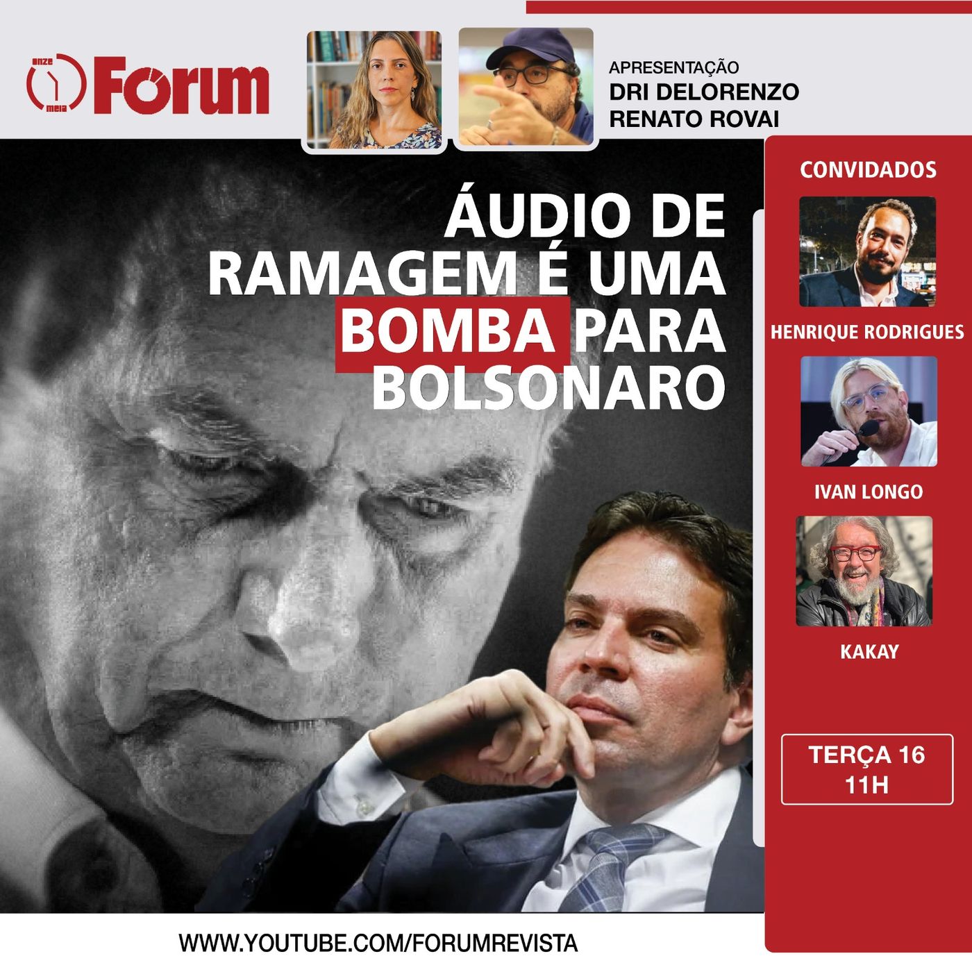Gravação de Ramagem é bomba para Bolsonaro | PF vai pedir quebra de sigilo de Carlos | 16.07.24 episode artwork