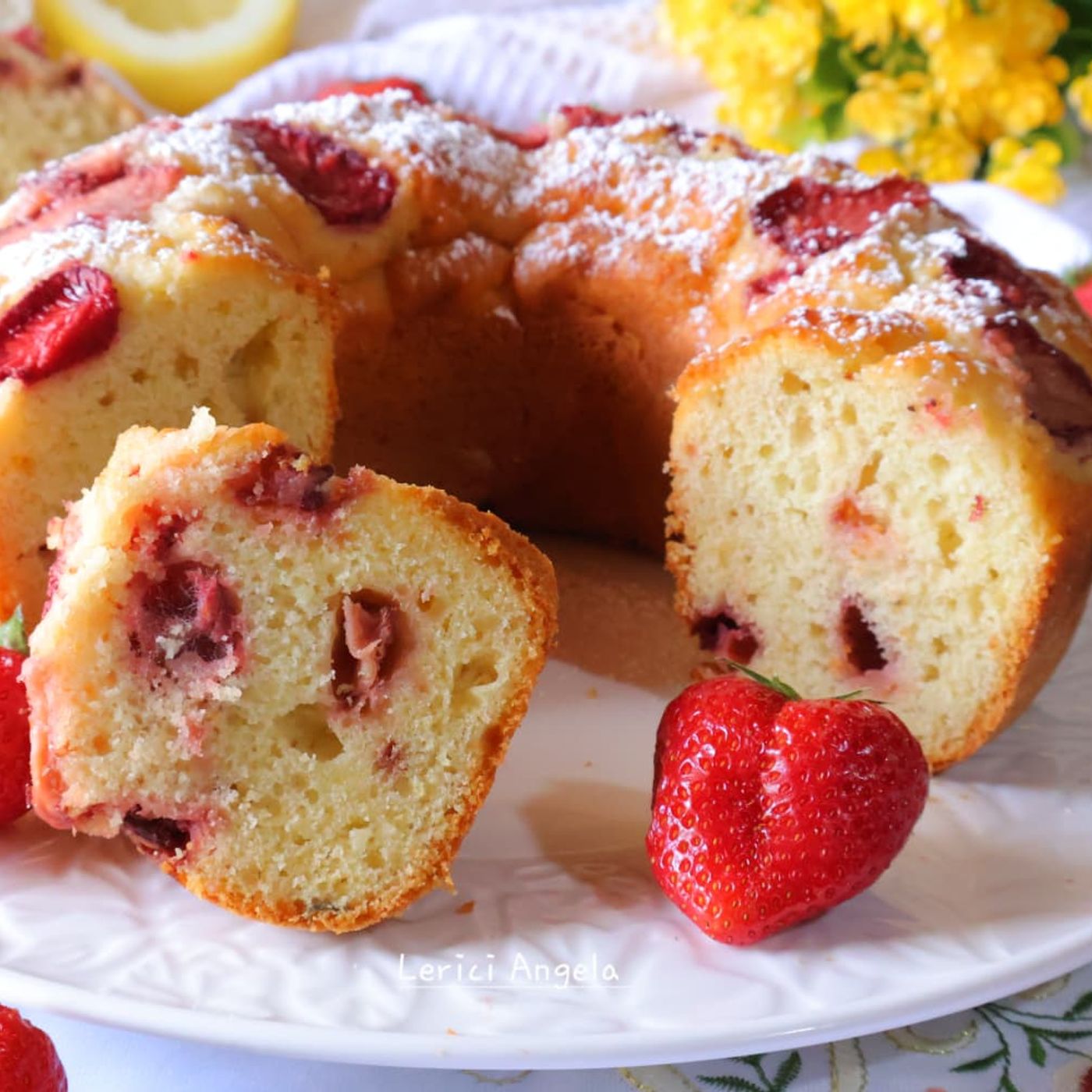 Ciambellone con le fragole Senza burro e altissimo episode artwork