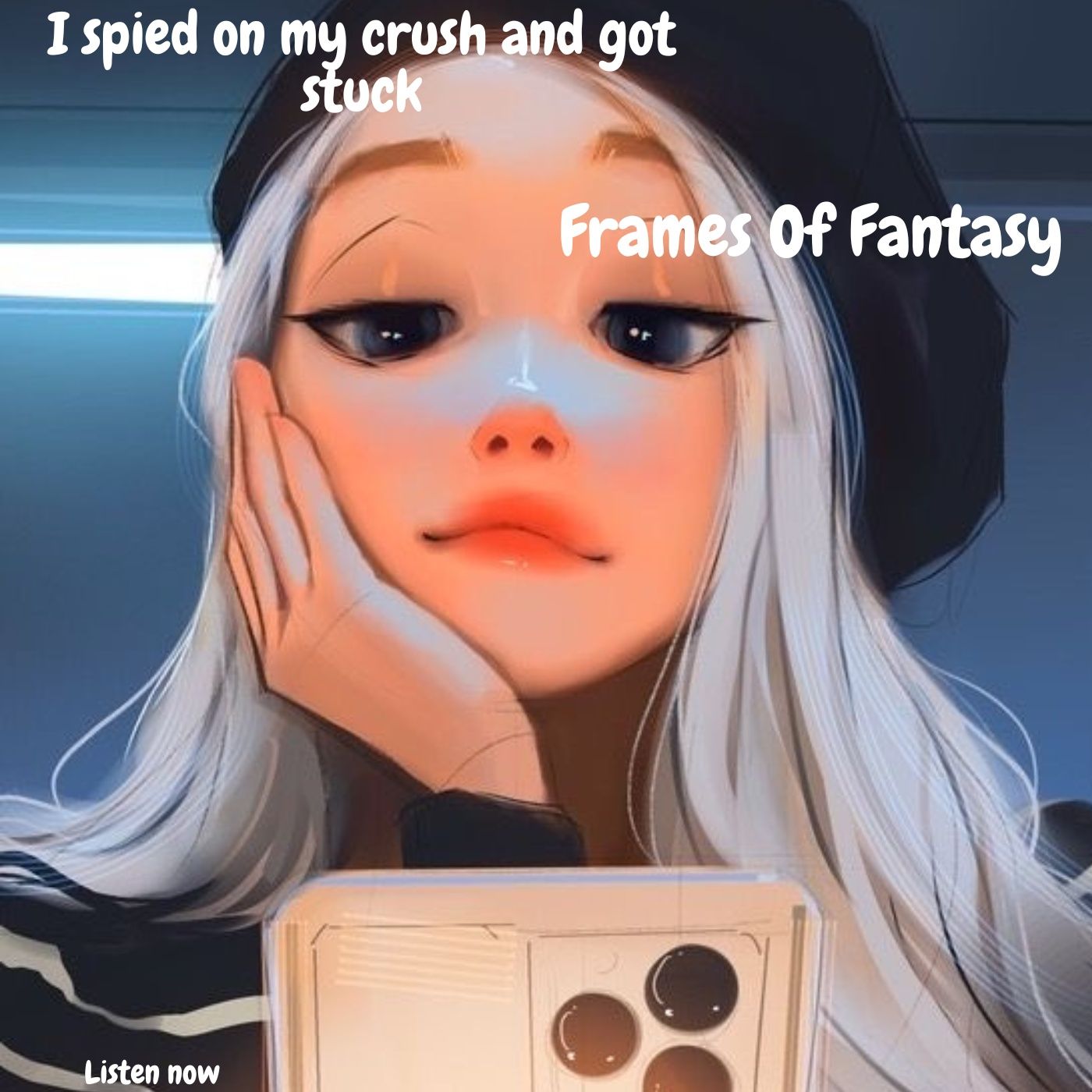 I spied on my crush and got stuck|FOF