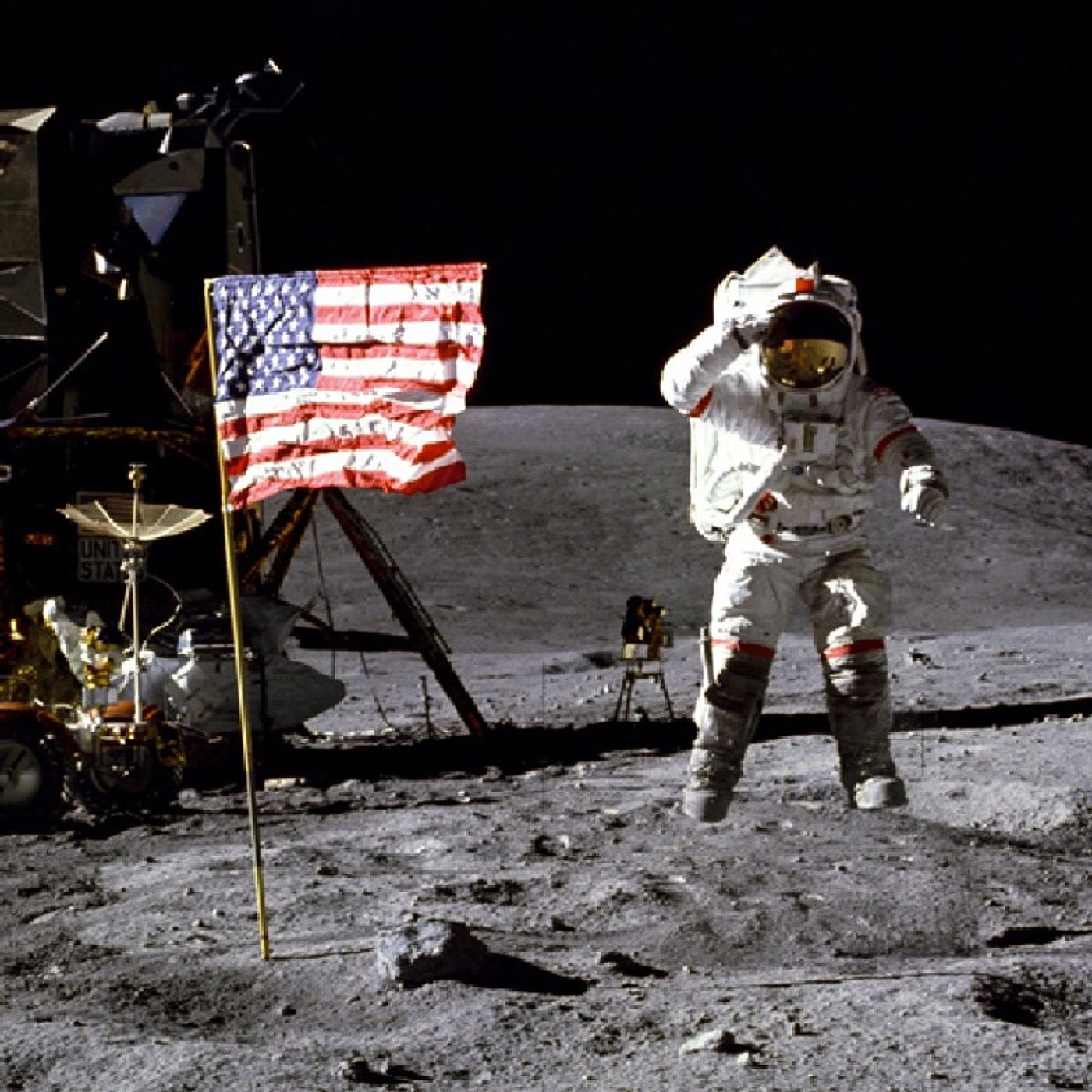 Moon landing episode artwork