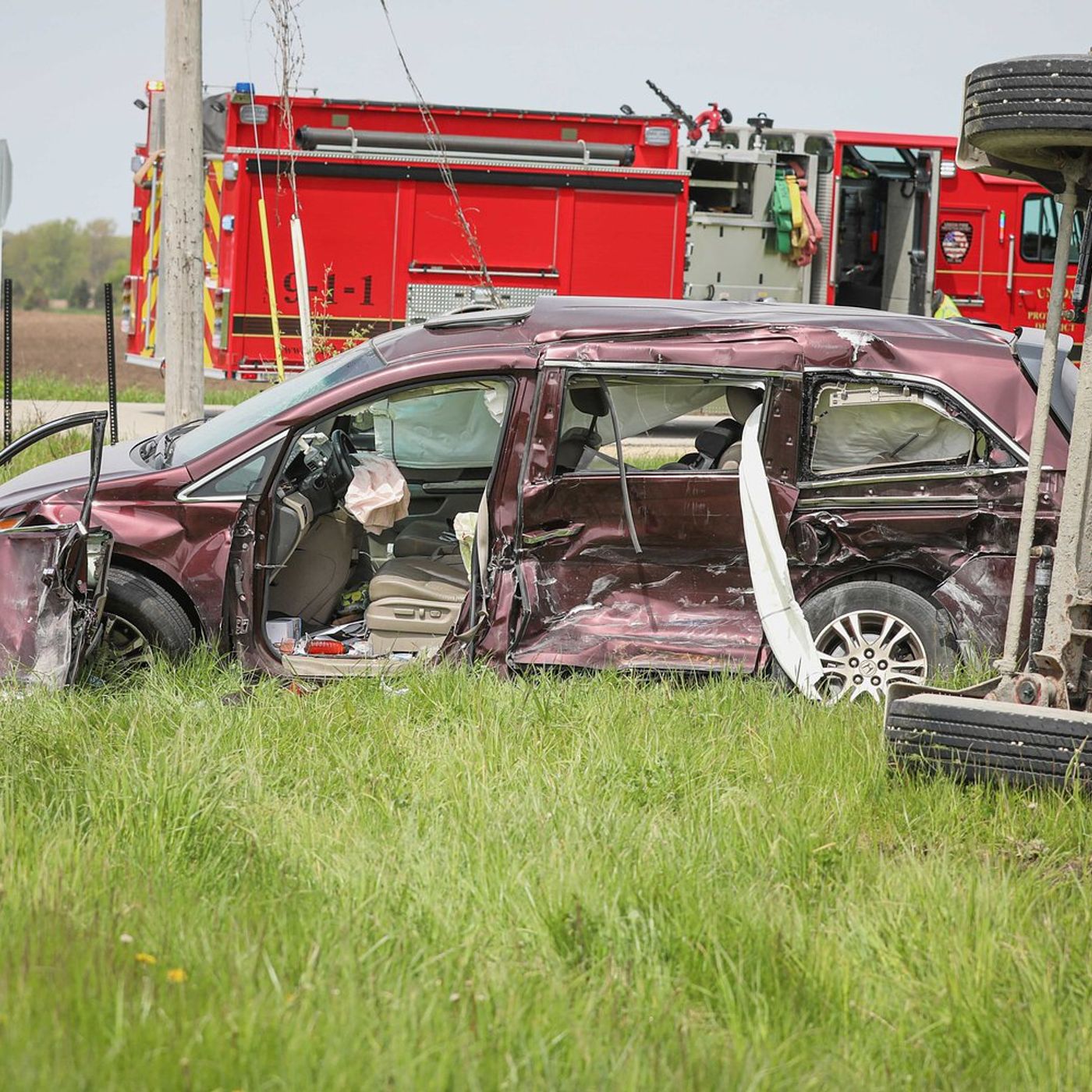 Minivan, mixer truck crash near Union; both drivers injured episode artwork